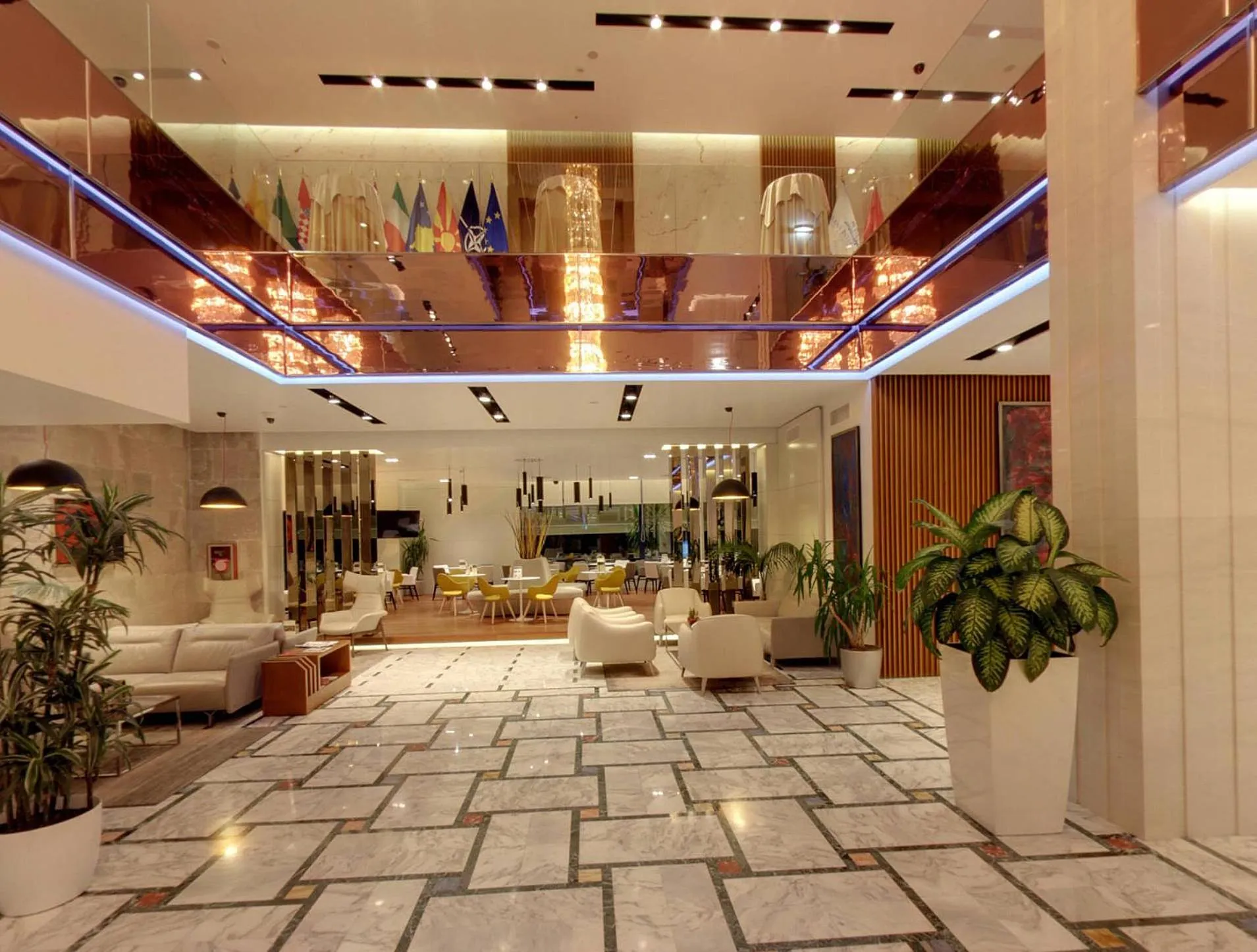 Lobby or reception in Tirana International Hotel & Conference Center