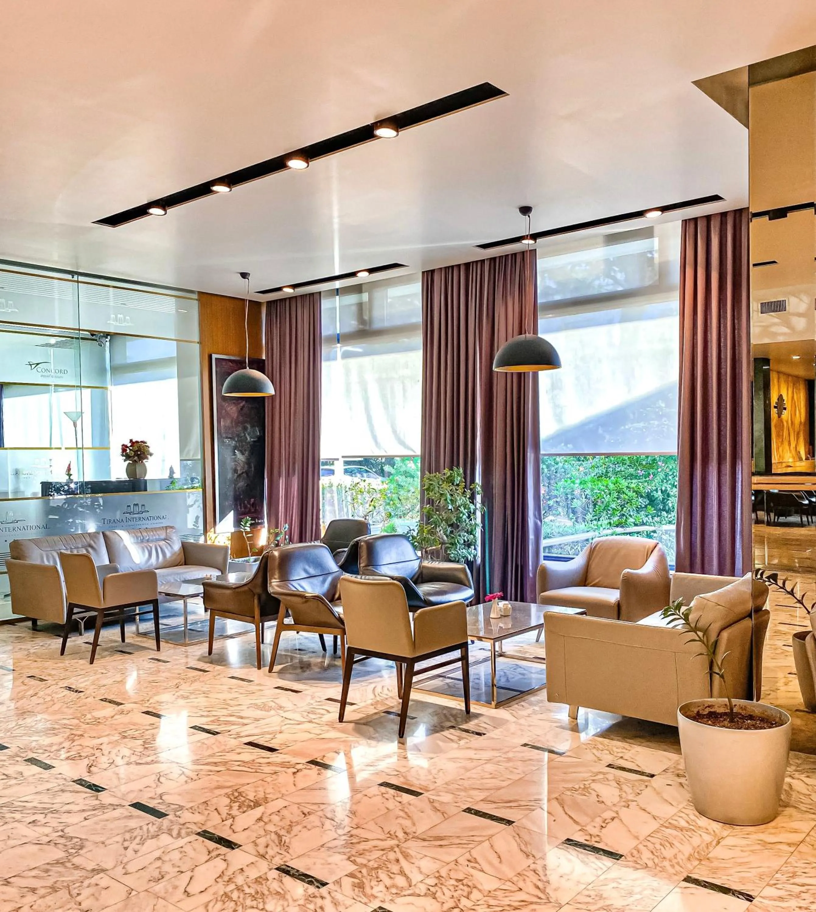 Lobby or reception in Tirana International Hotel & Conference Center