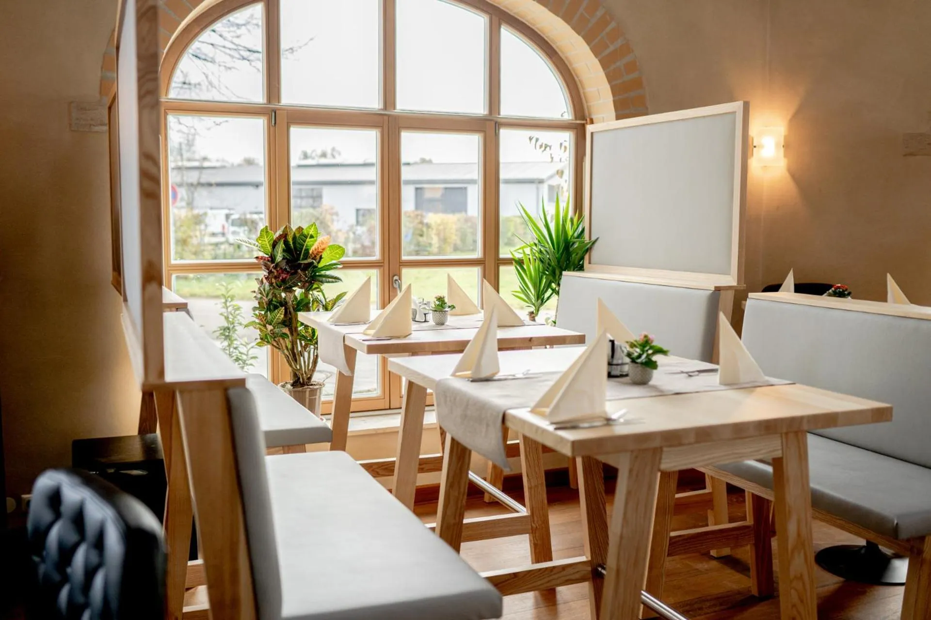 Seating area in Hotel Donau-Ries