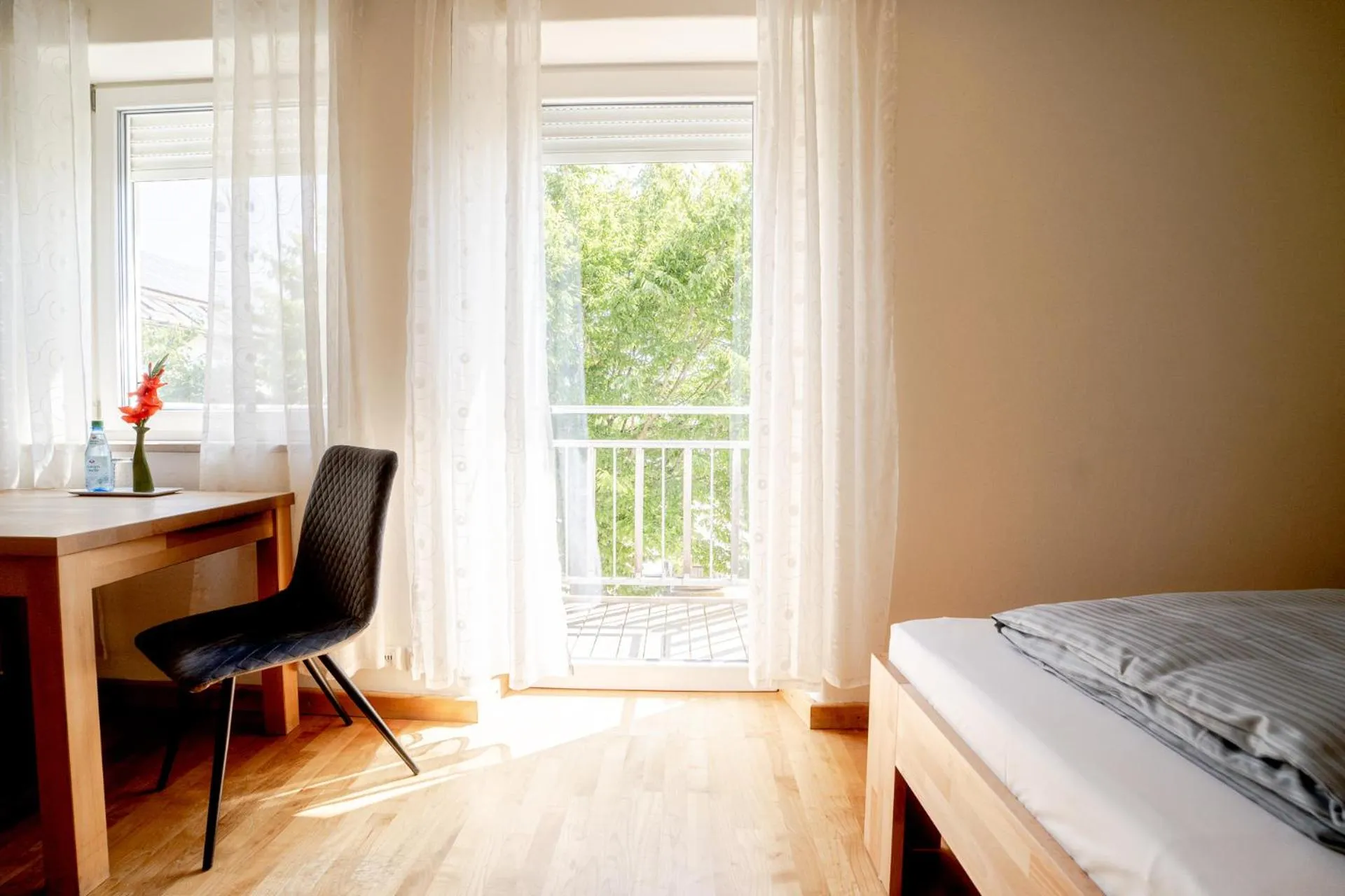 Photo of the whole room, Bed in Hotel Donau-Ries