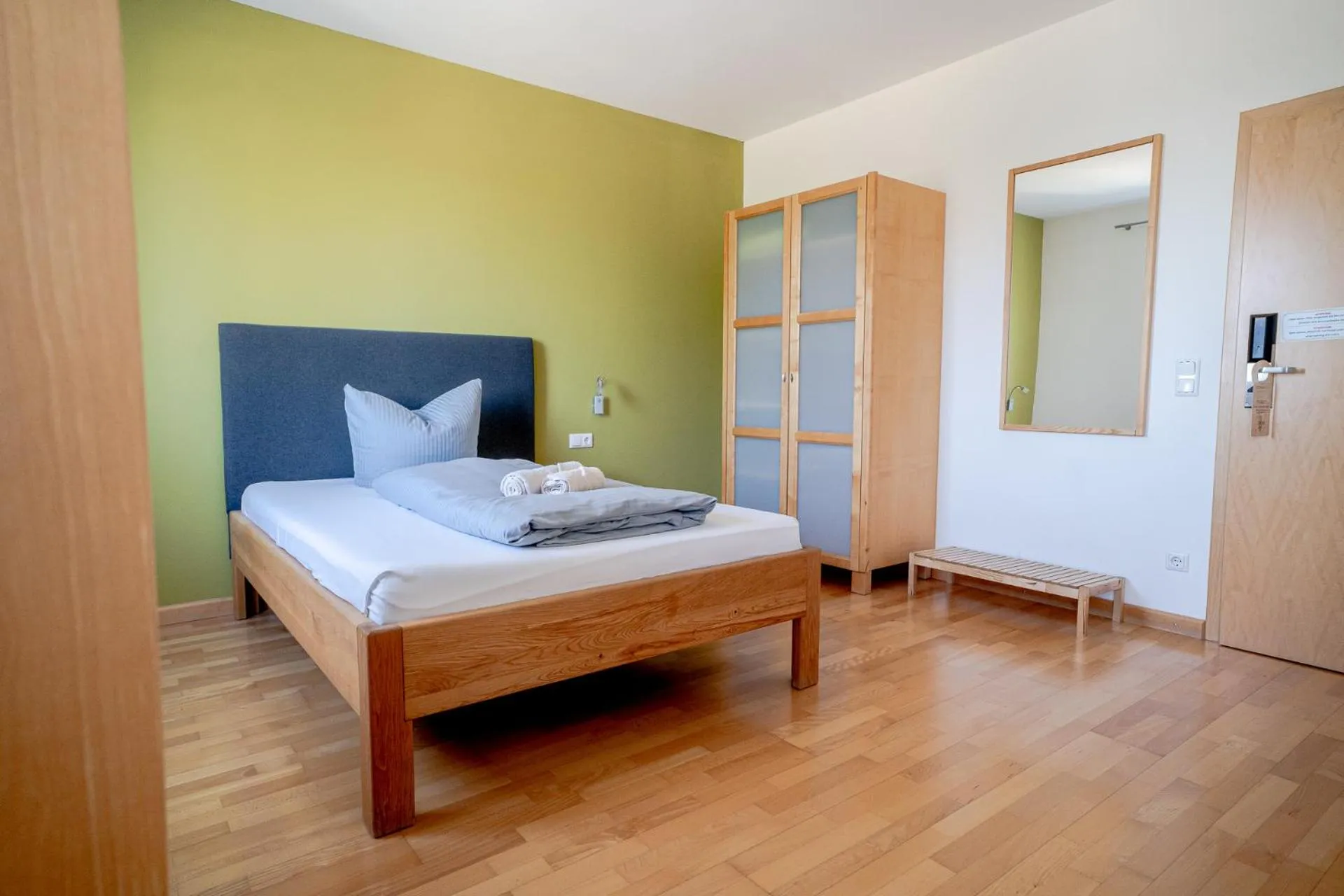 Bed in Hotel Donau-Ries