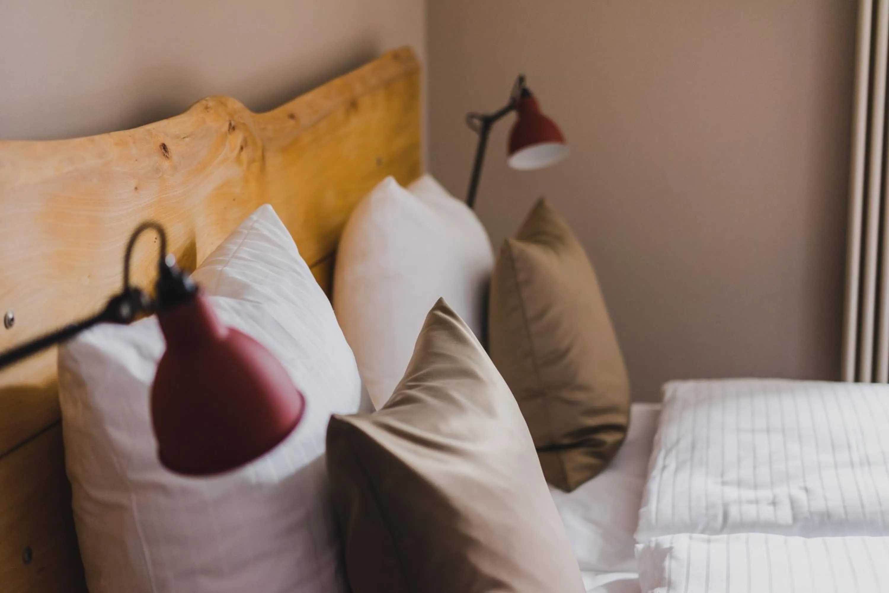 Bed in Hotel Villa Bodeblick