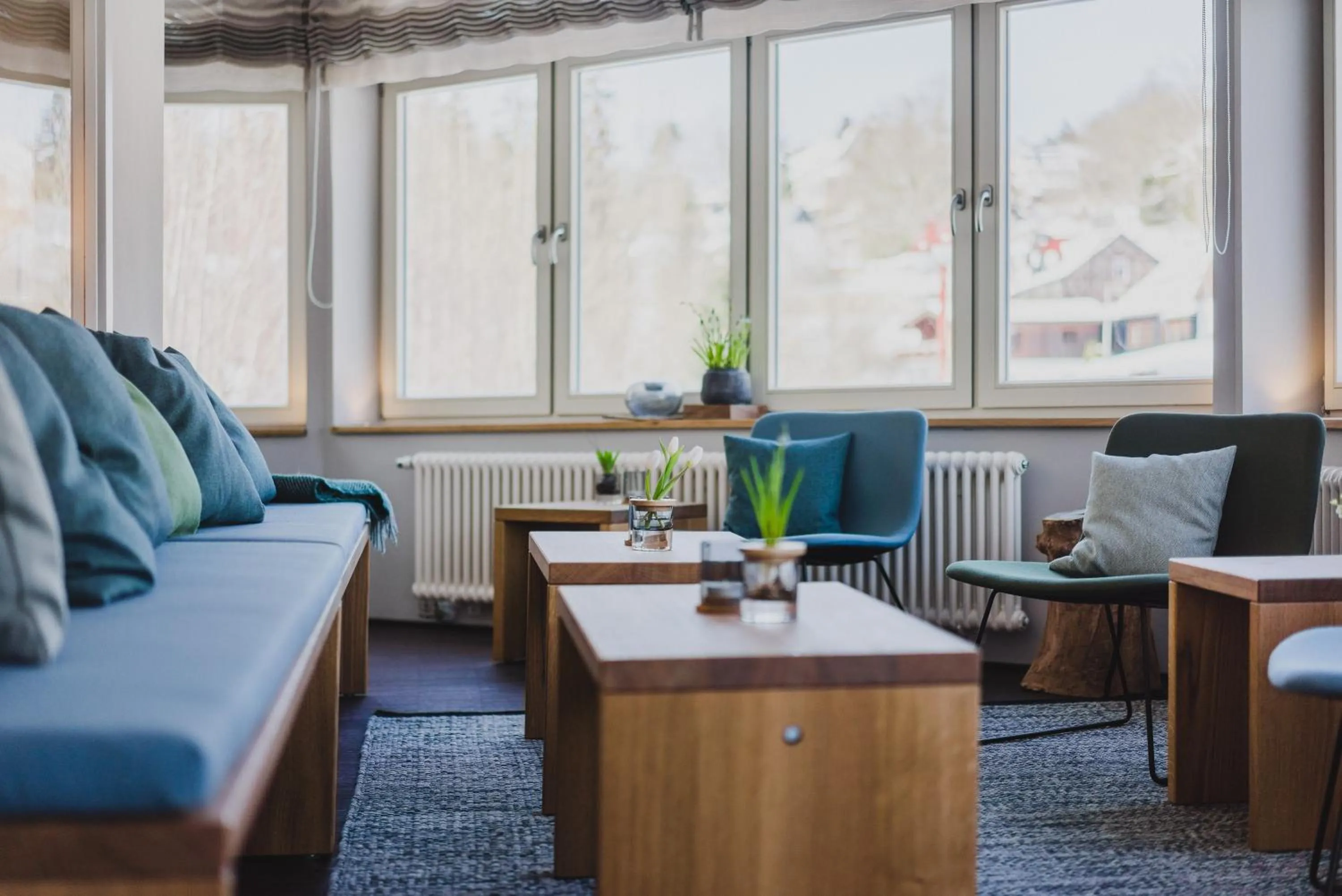 Lounge or bar in Hotel Villa Bodeblick