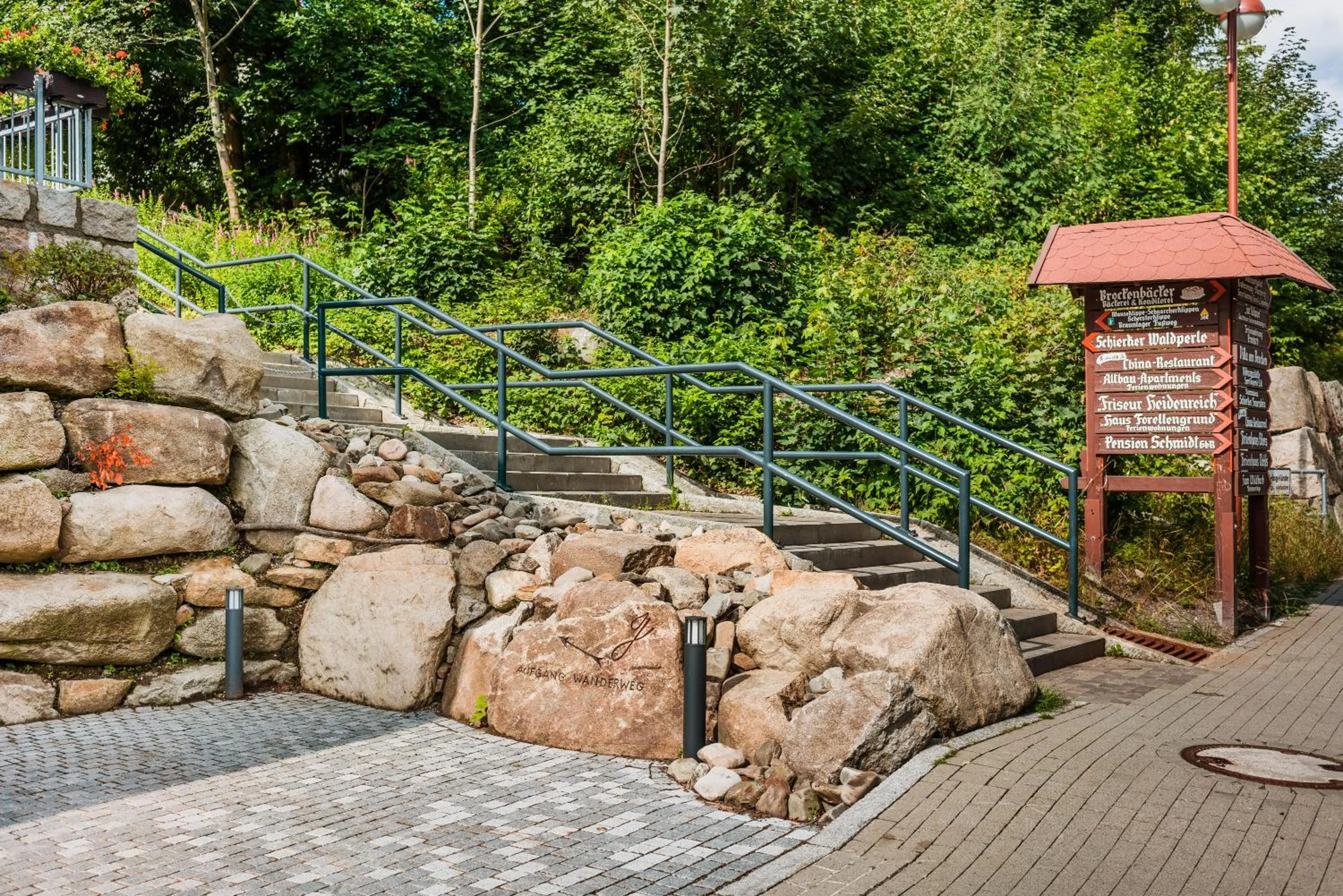 View (from property/room) in Hotel Villa Bodeblick