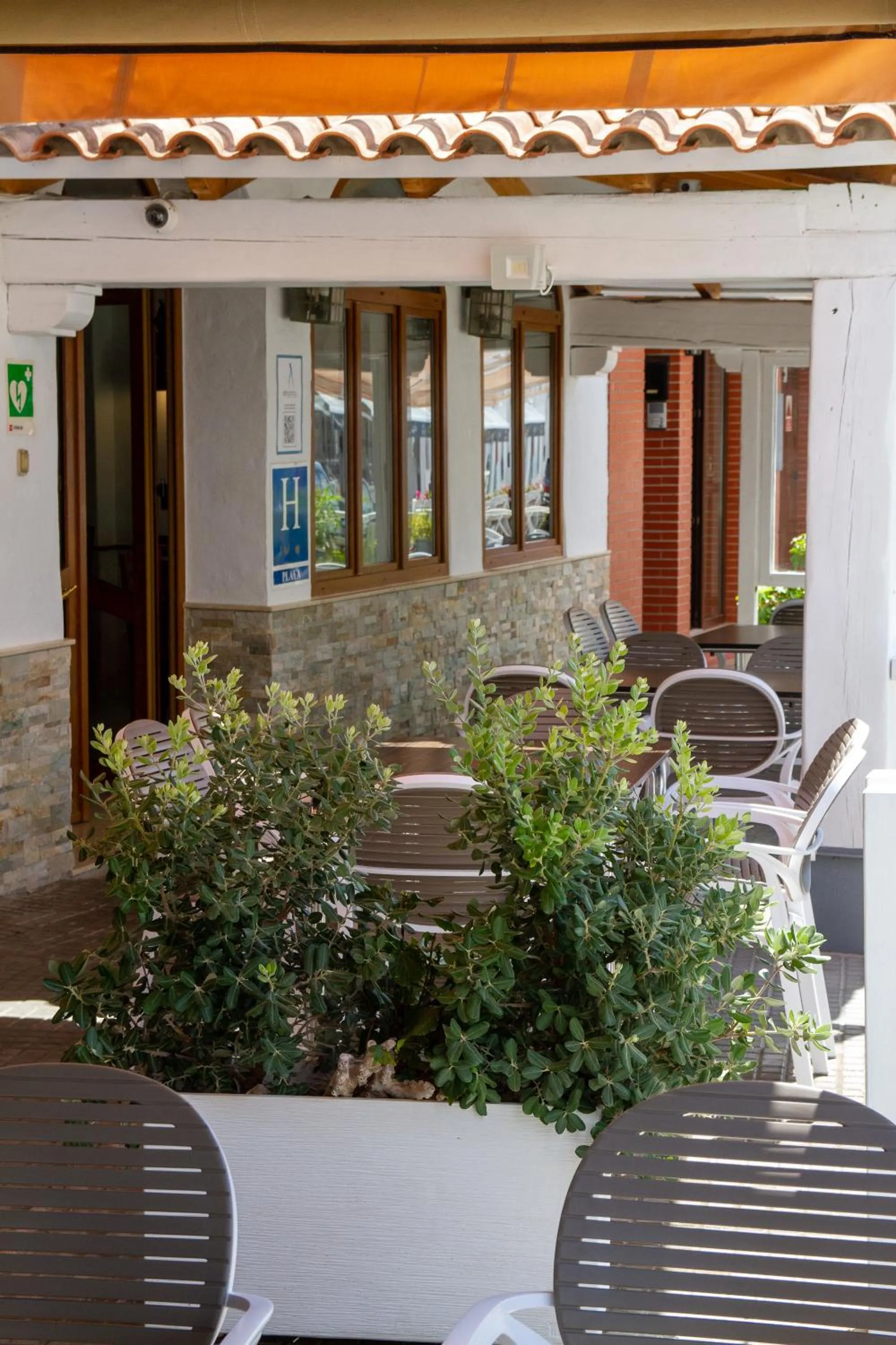 Property building in Hotel Almadraba