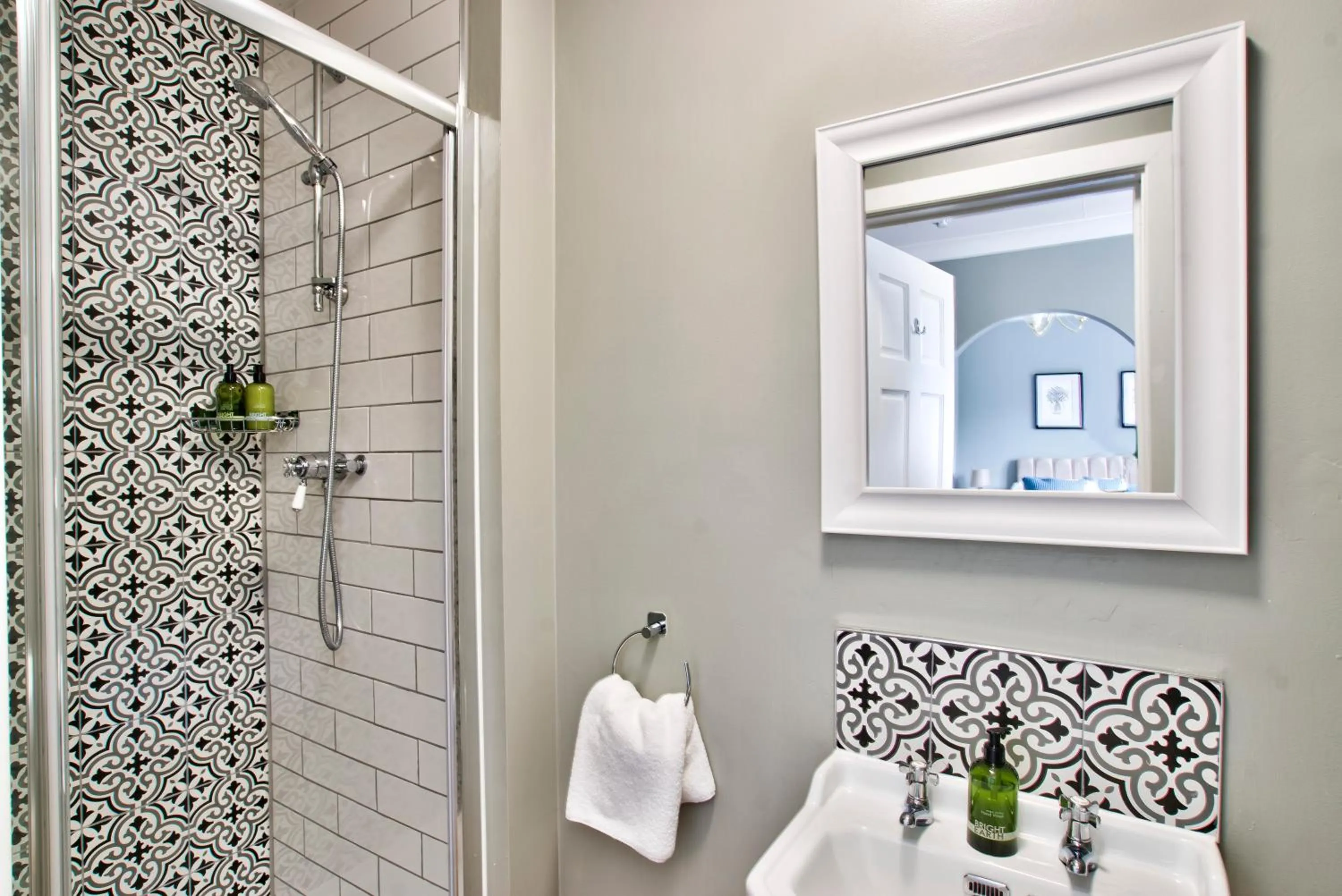 Shower in The Vines Hotel