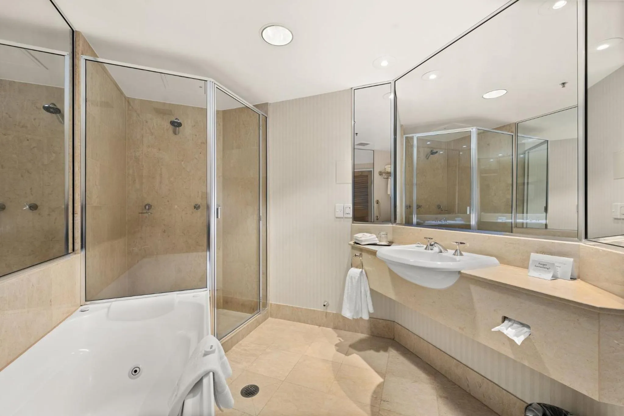 Bathroom in Crowne Plaza Surfers Paradise by IHG