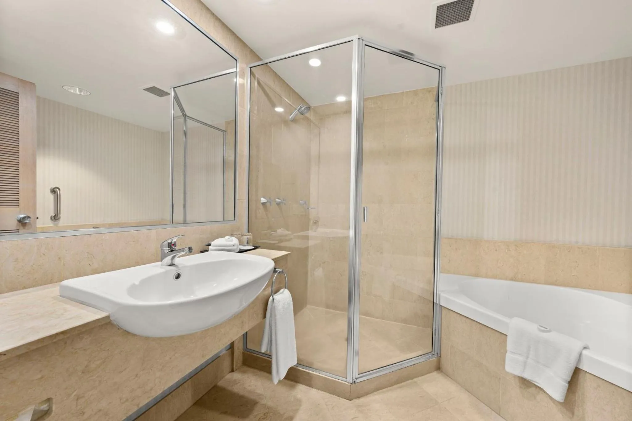 Bathroom in Crowne Plaza Surfers Paradise by IHG