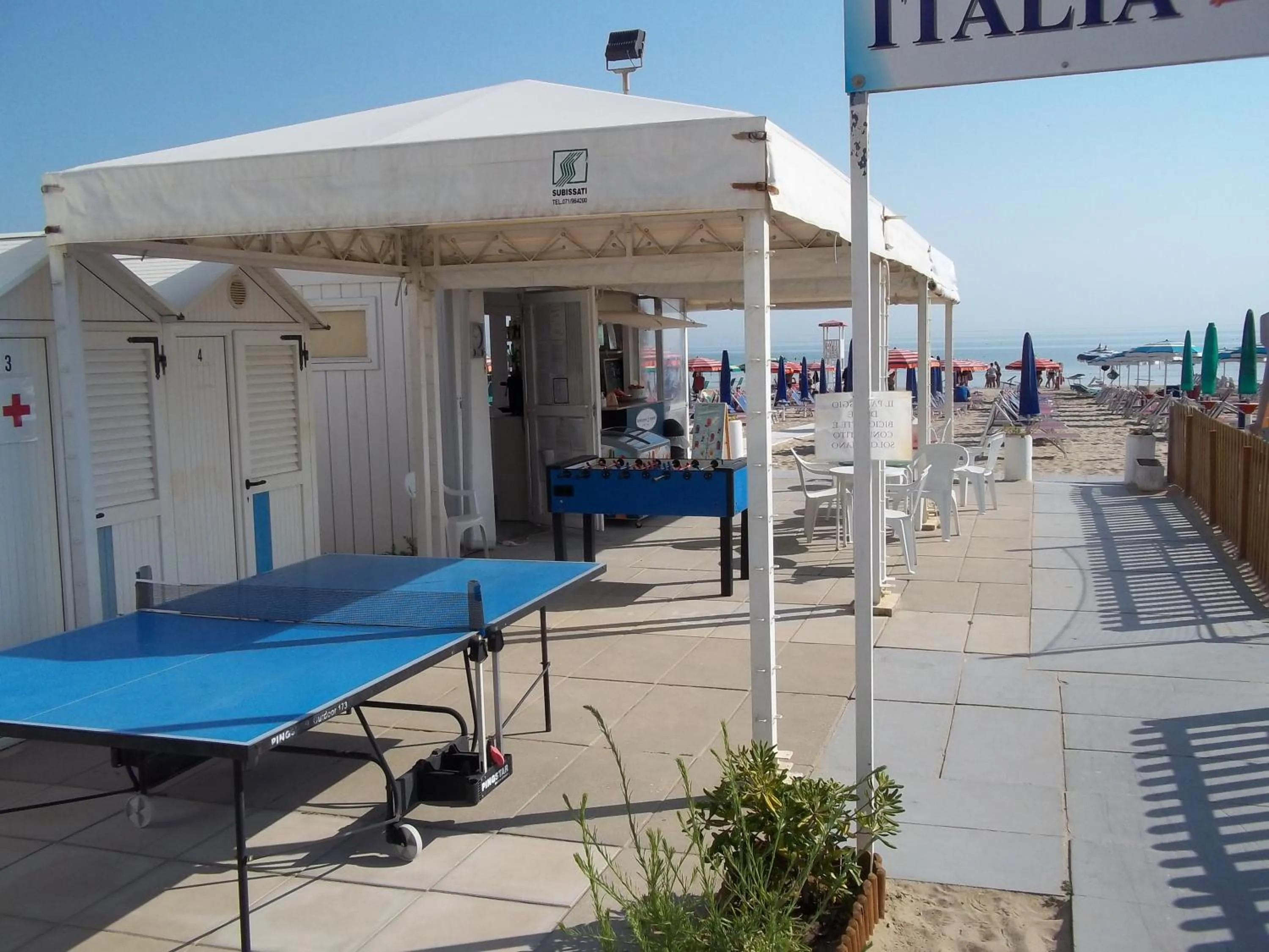 Beach in Hotel Italia