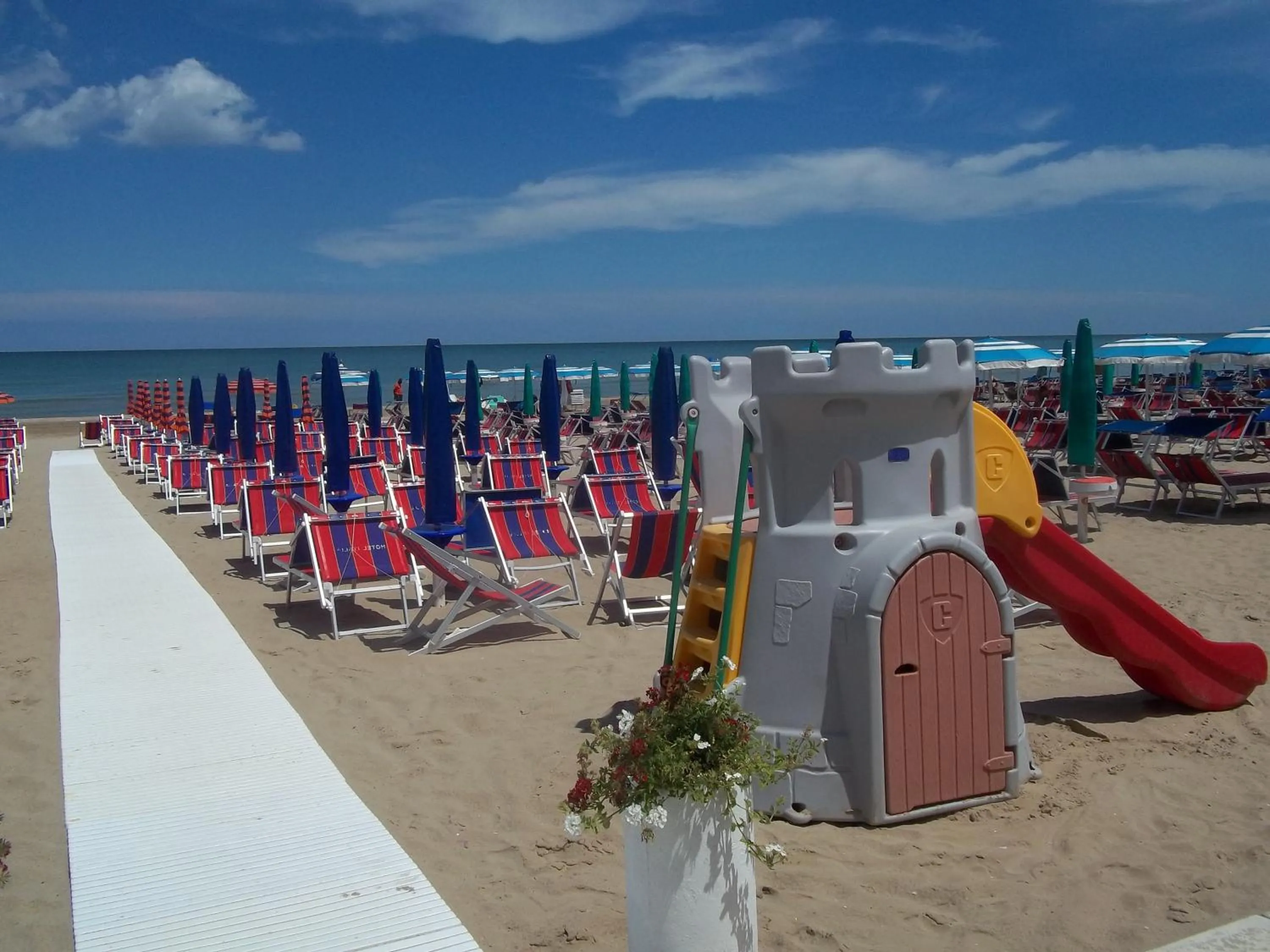 Beach in Hotel Italia