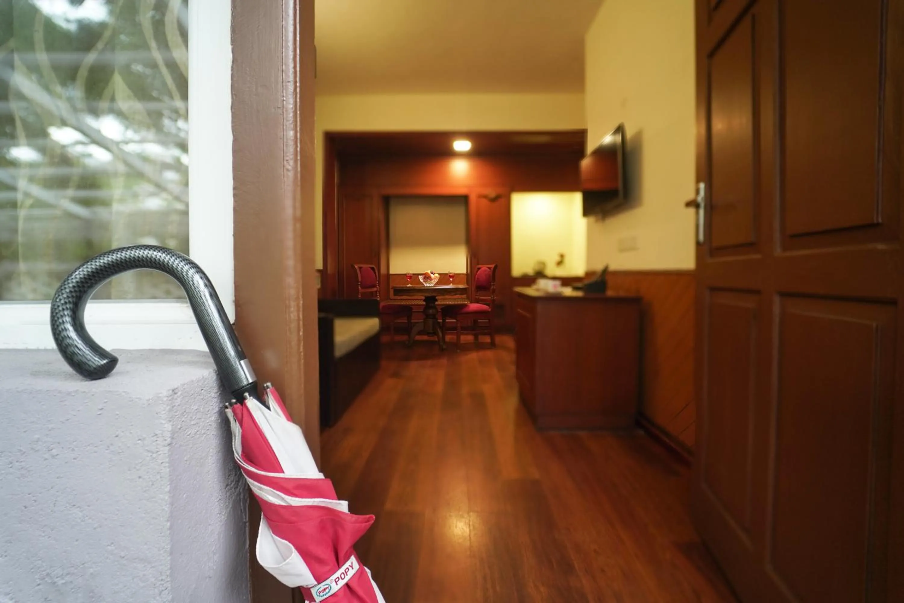 Facade/entrance in JC Residency