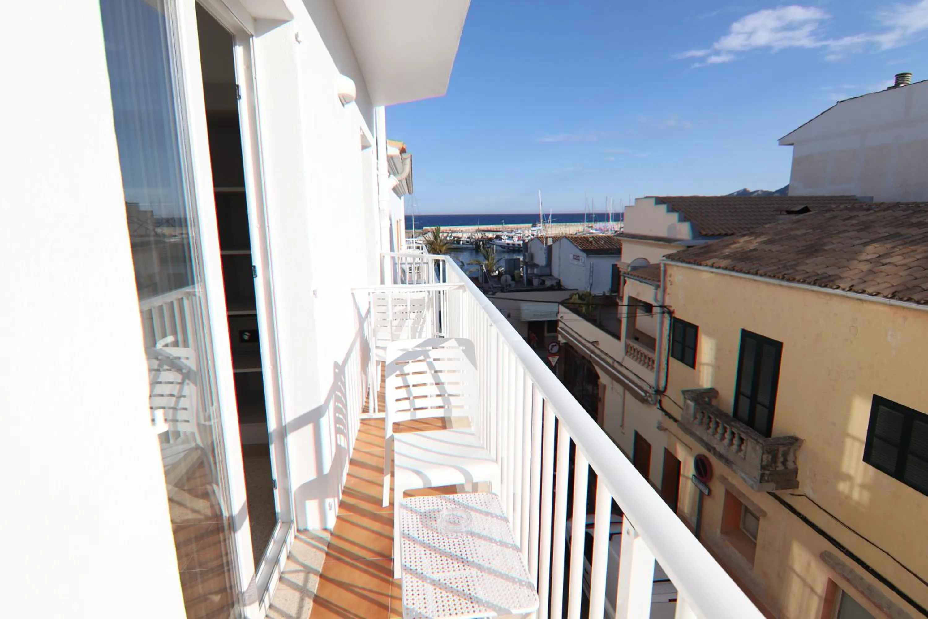 Balcony/Terrace in Hostal Cala Ratjada