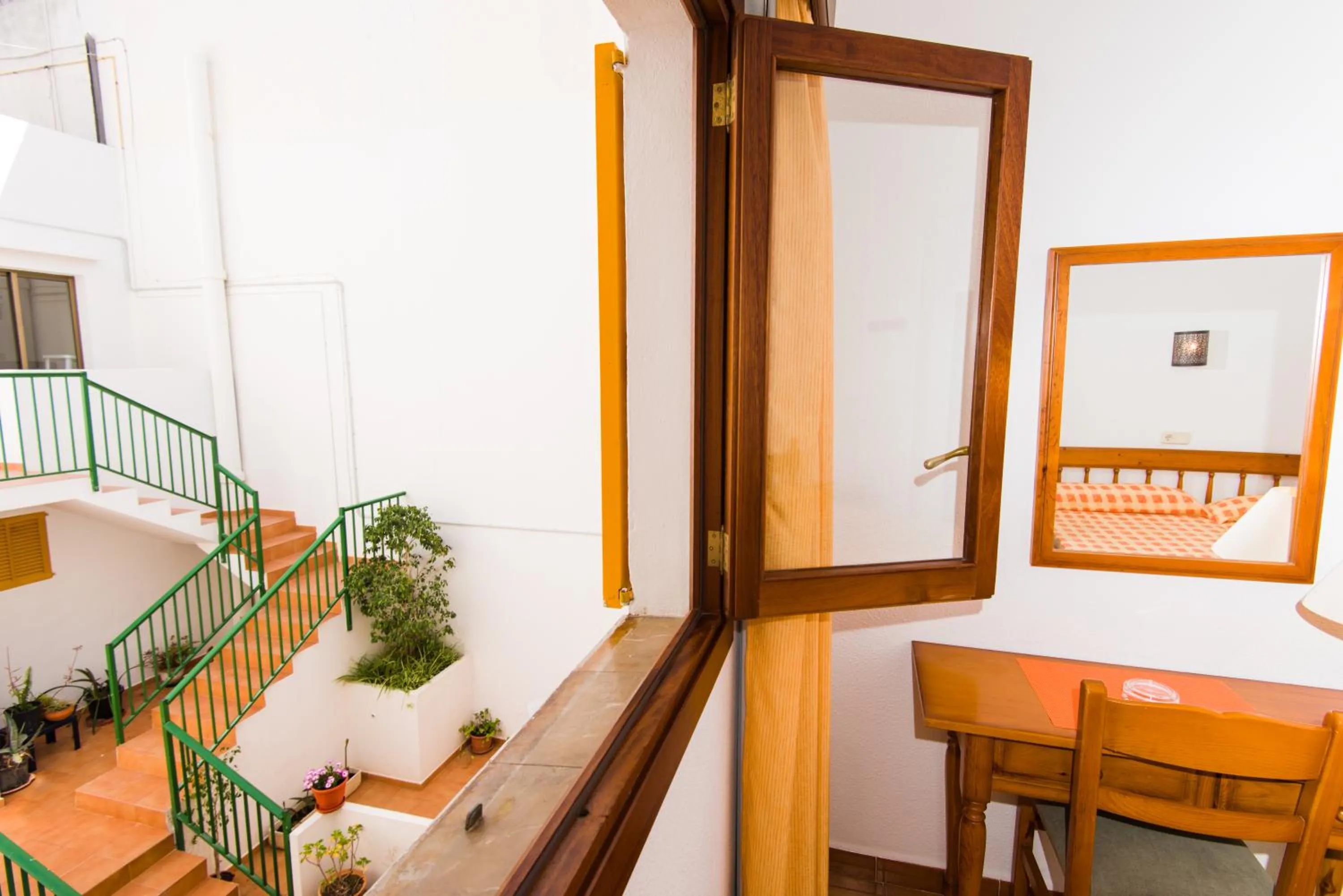 Balcony/Terrace in Hostal Cala Ratjada