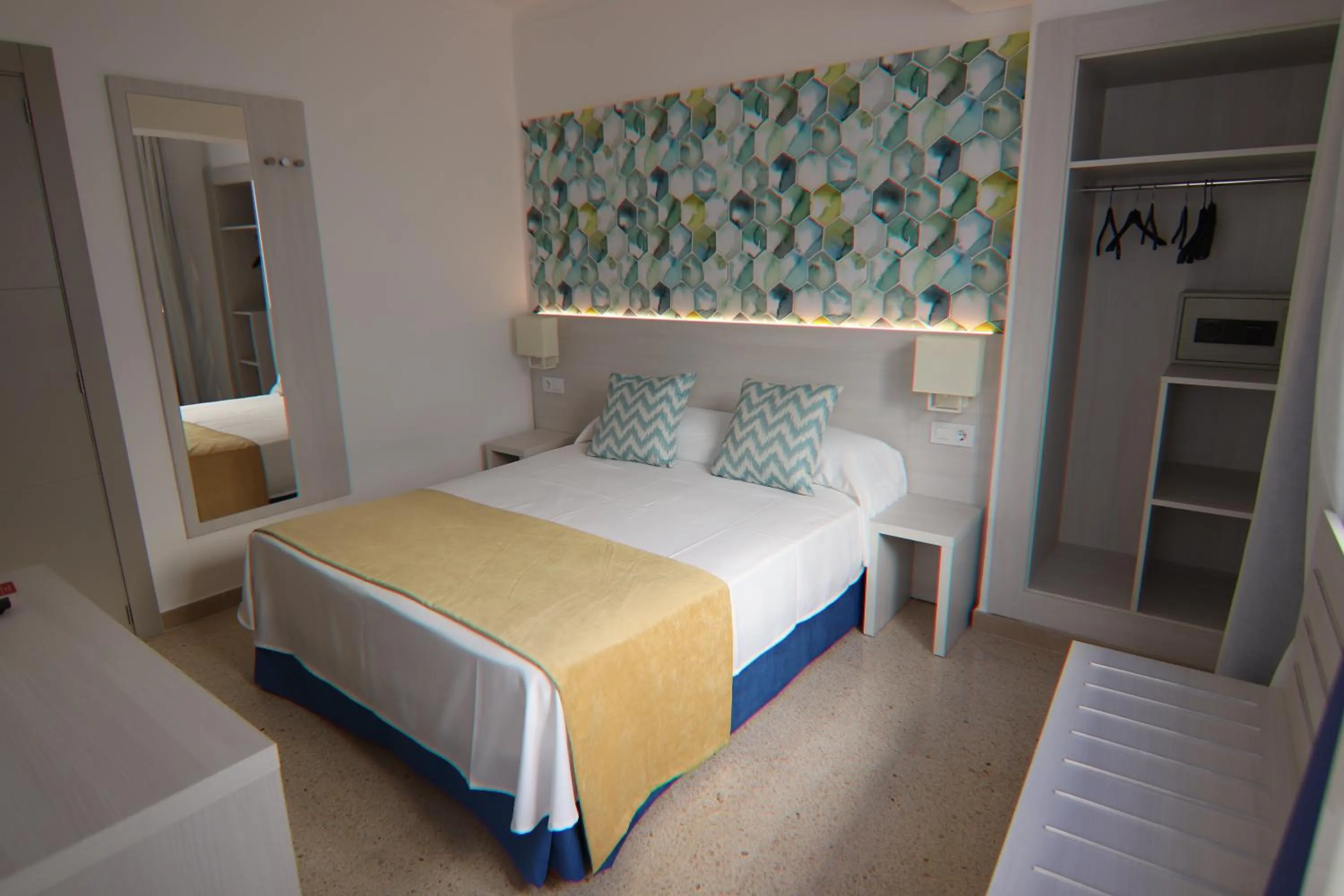 Photo of the whole room, Bed in Hostal Cala Ratjada