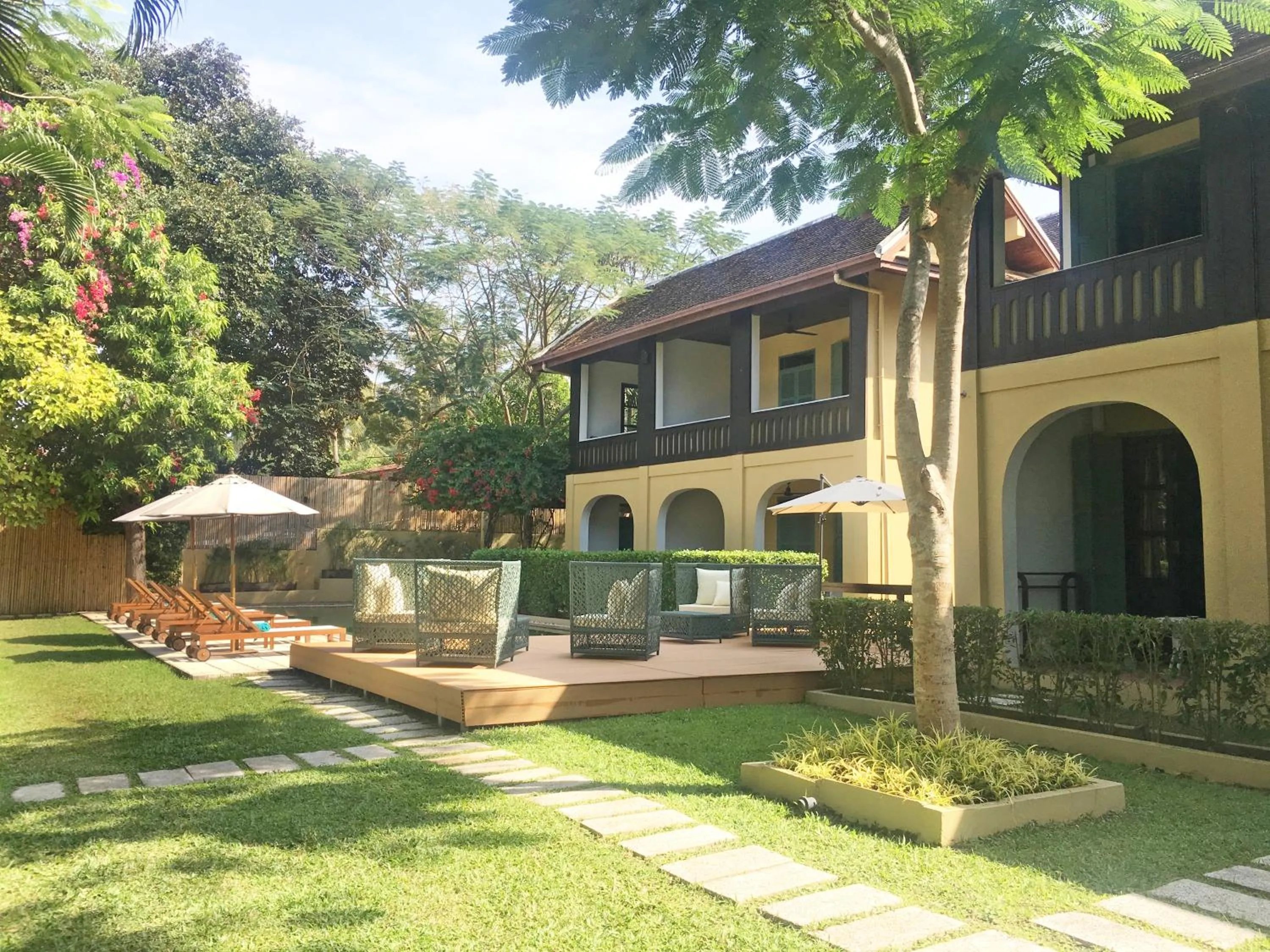 Garden in The Apsara Rive Droite