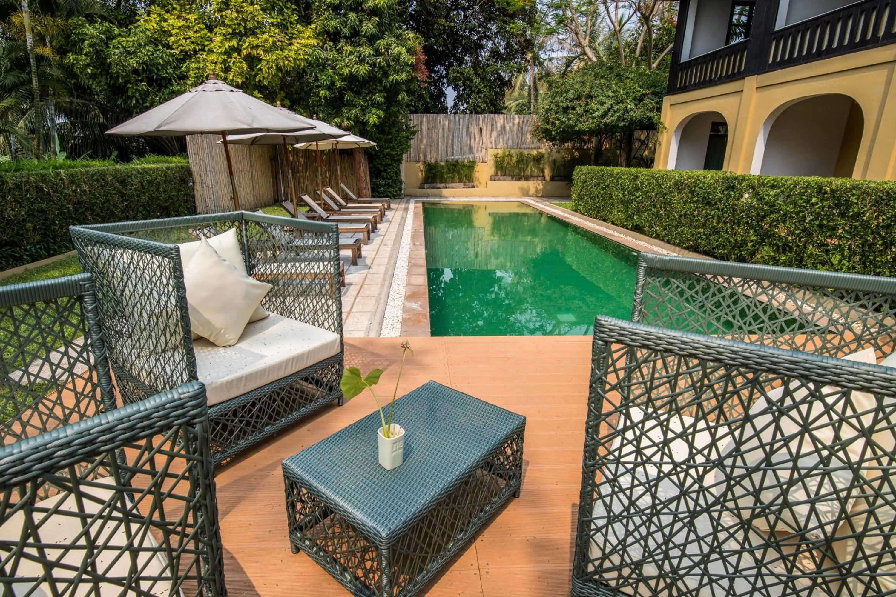 Swimming pool in The Apsara Rive Droite