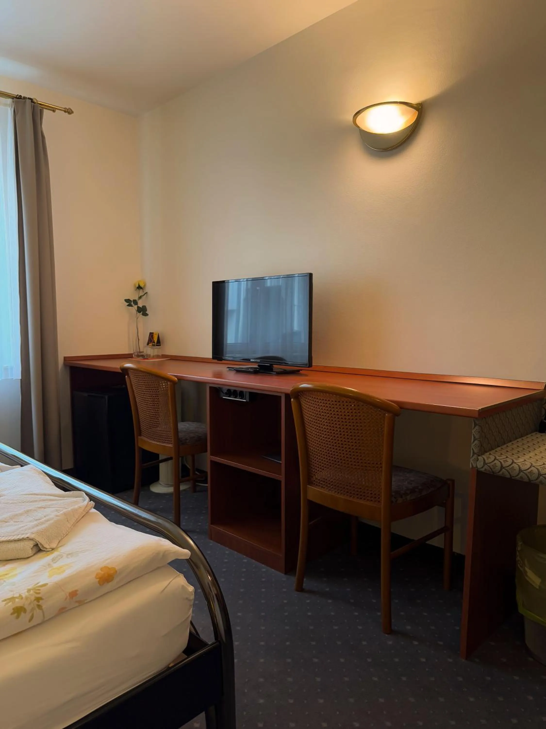 TV and multimedia, Bed in Pension Erlaa