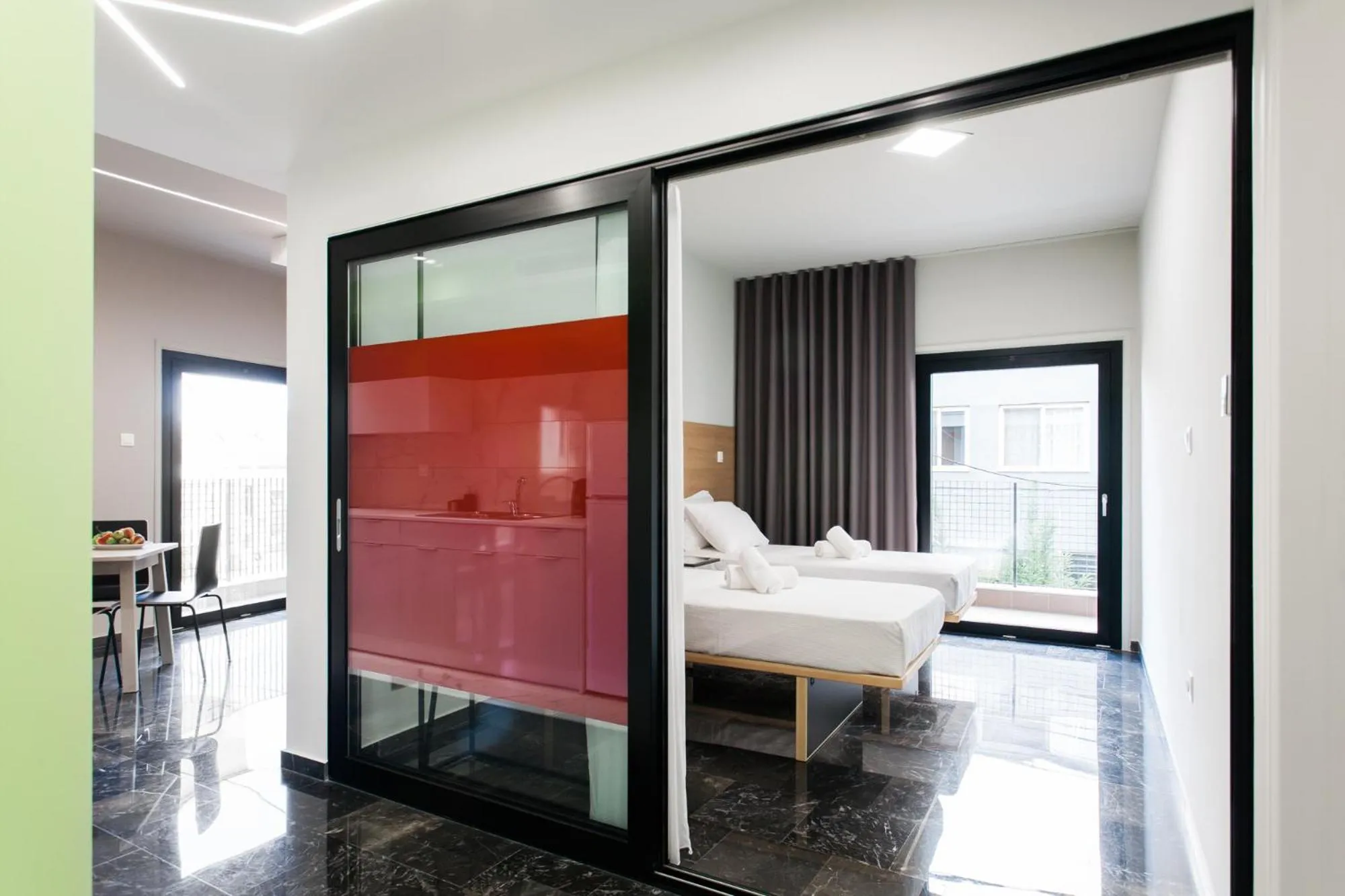 Bed in Greece U Around Athens Thissio Suites