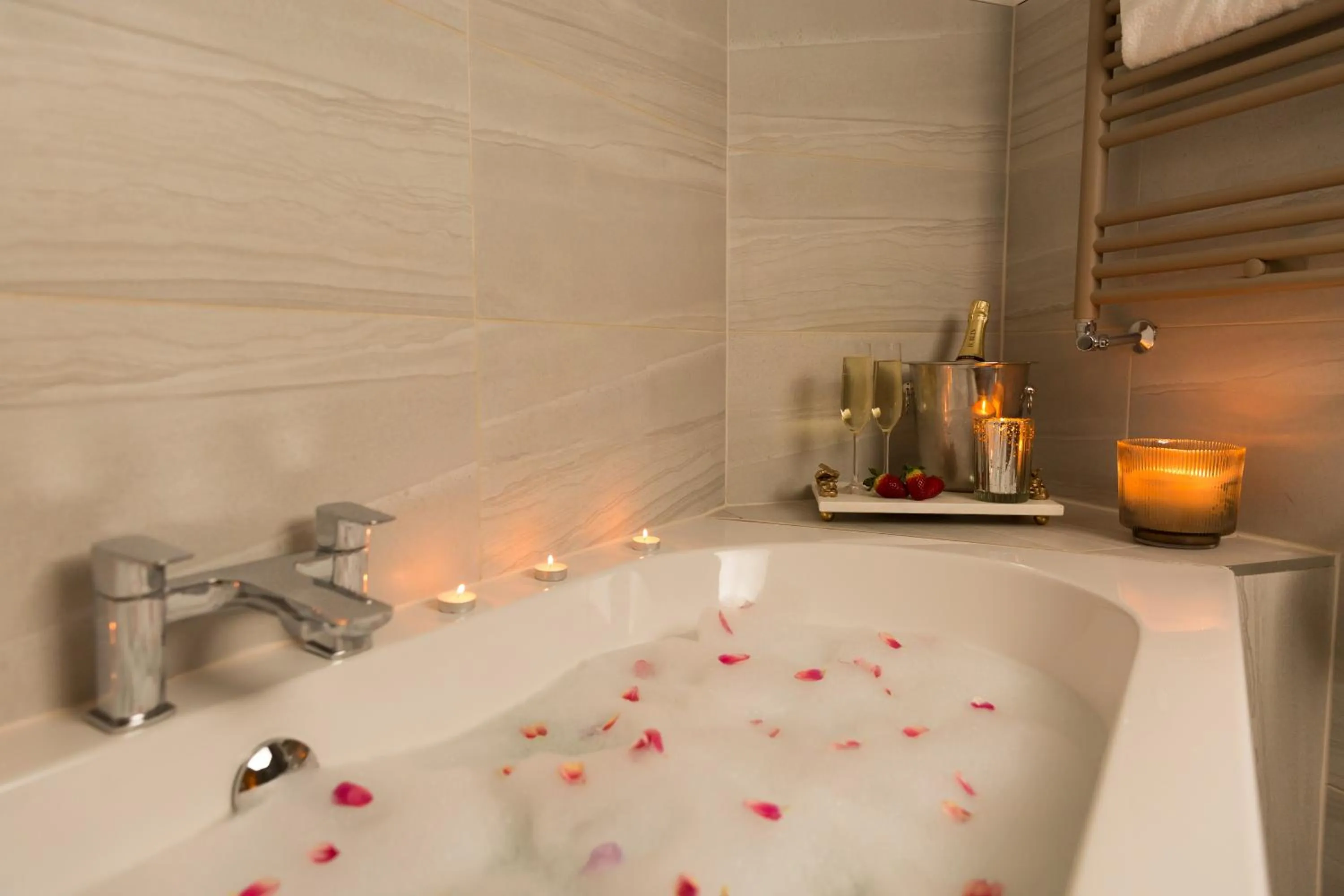 Decorative detail in Warkworth House Hotel