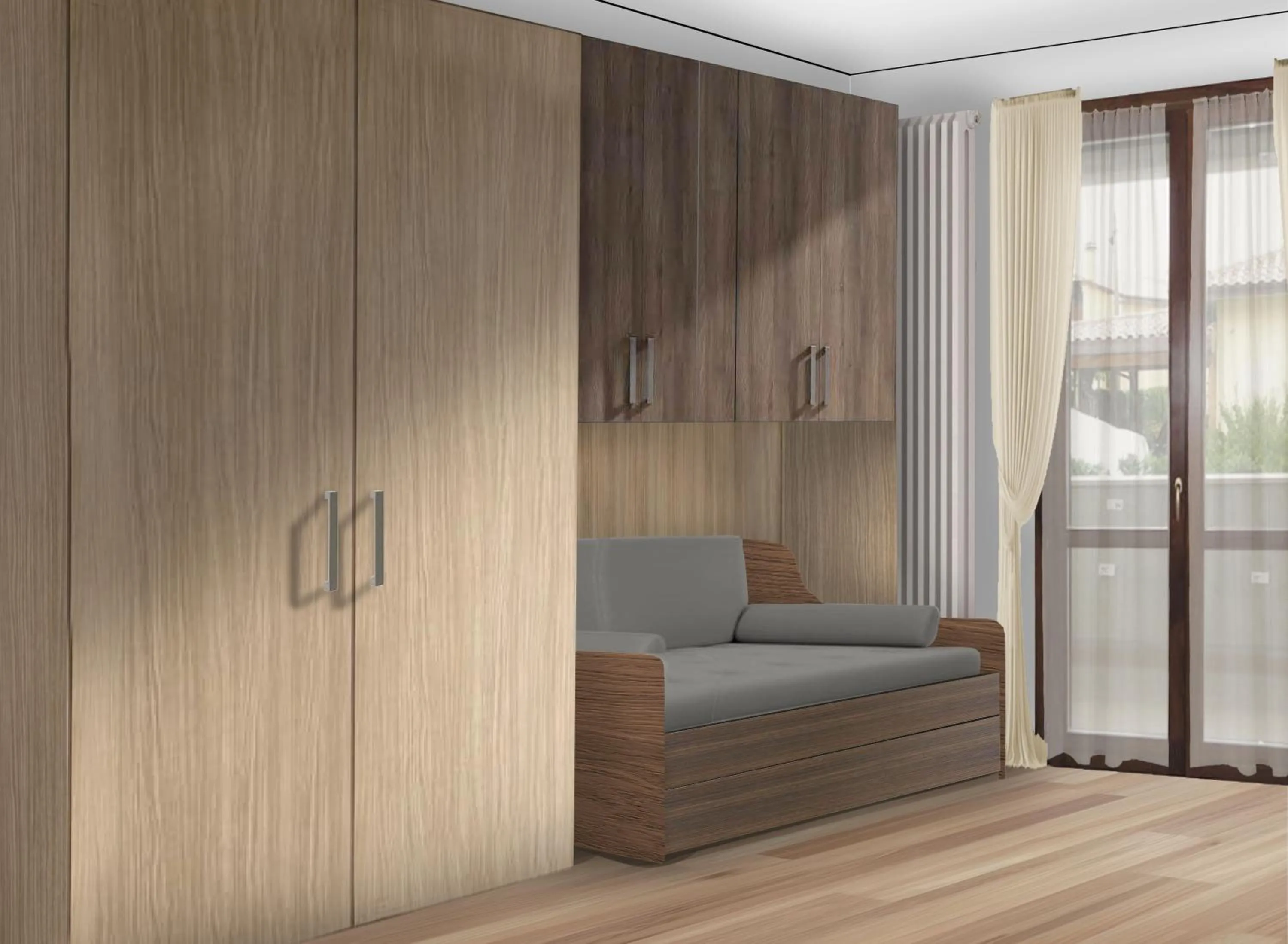 Seating area in Residence Rta La Rosa delle Dolomiti