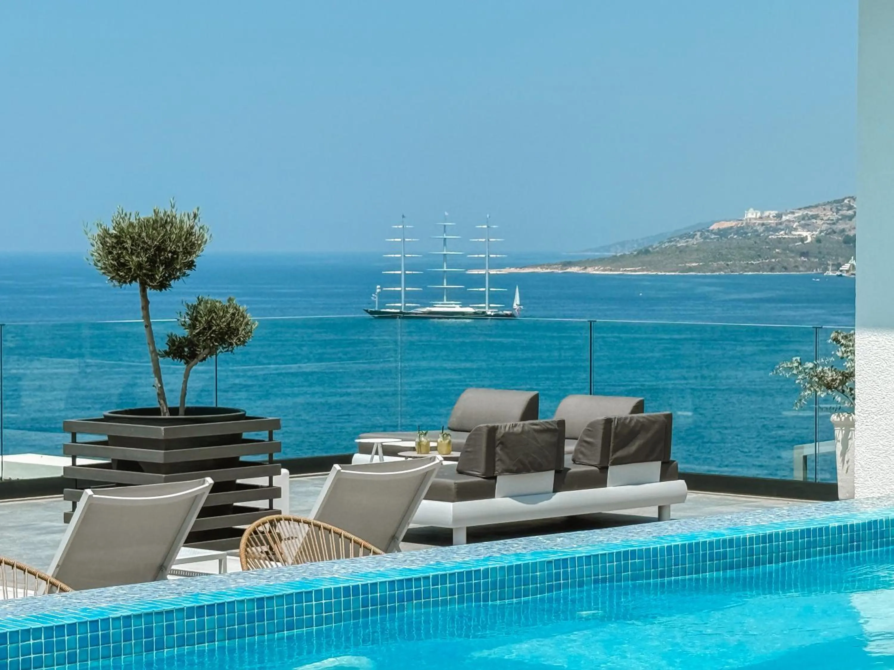 Sea view in Glow Boutique Hotel & Suites