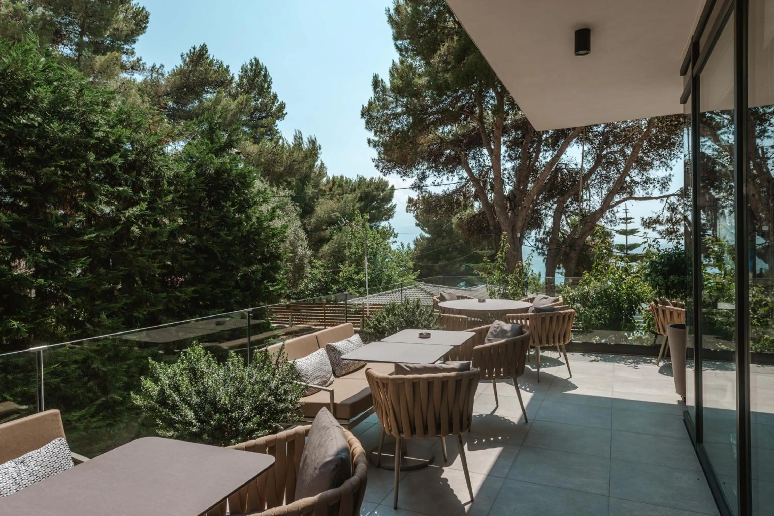 Balcony/Terrace in Glow Boutique Hotel & Suites