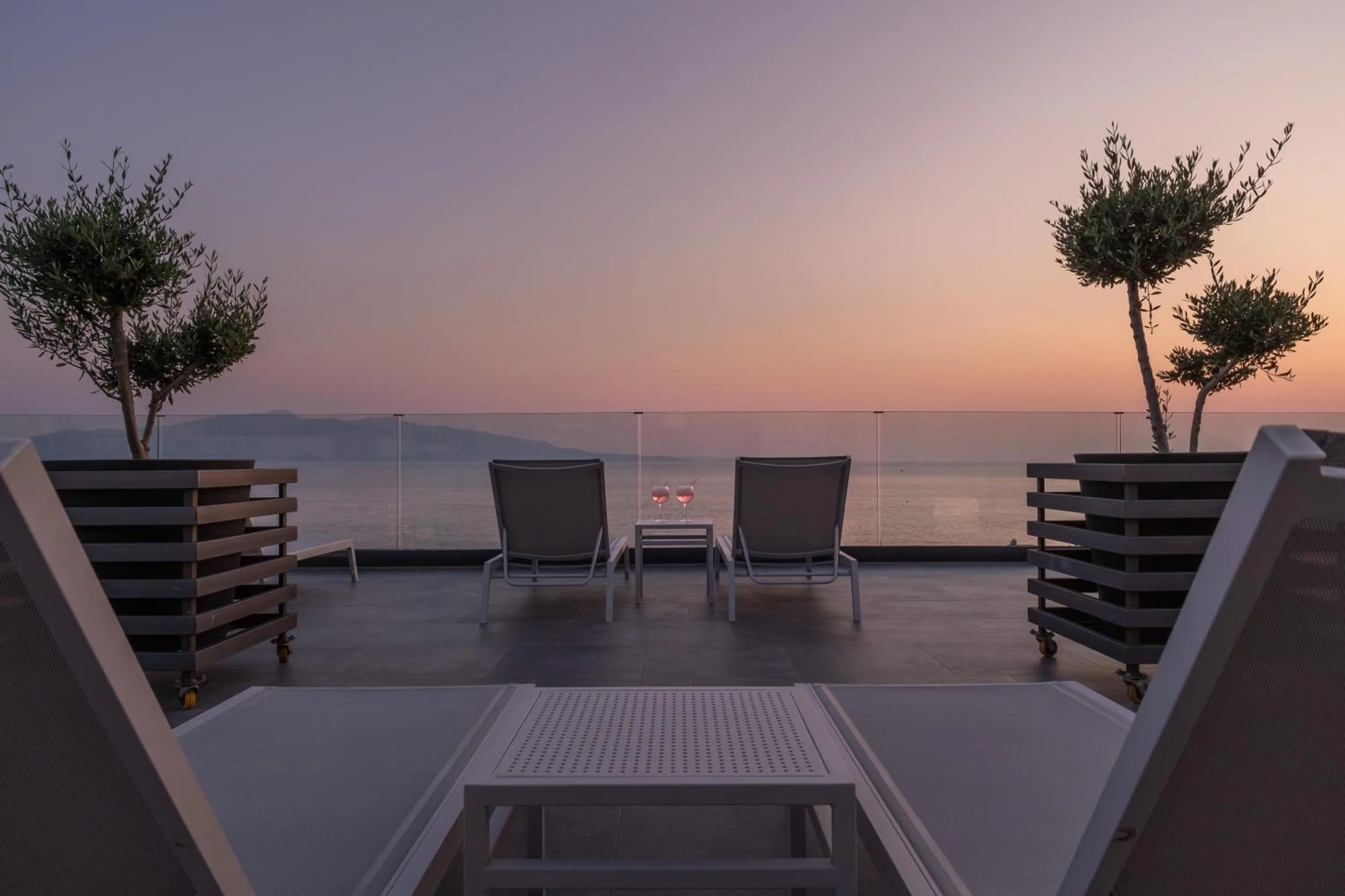 Balcony/Terrace in Glow Boutique Hotel & Suites