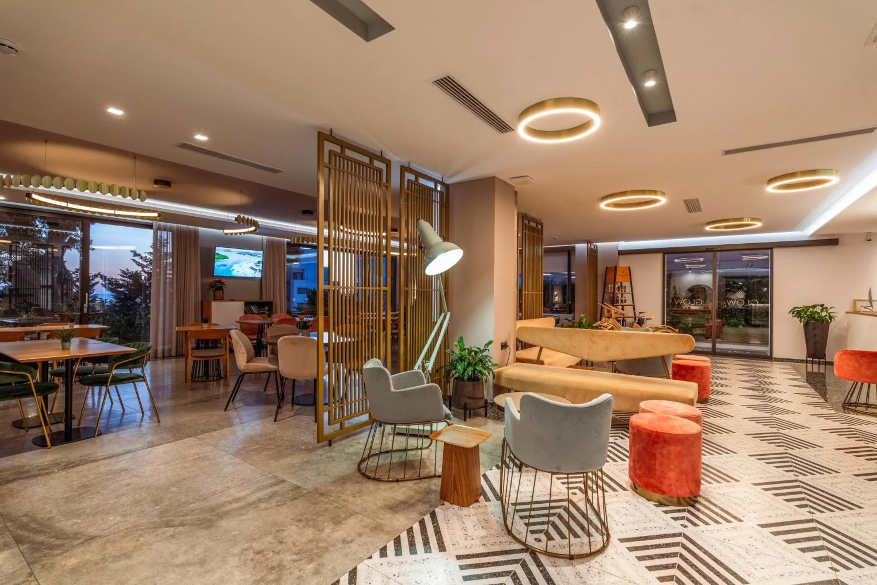 Lobby or reception in Glow Boutique Hotel & Suites