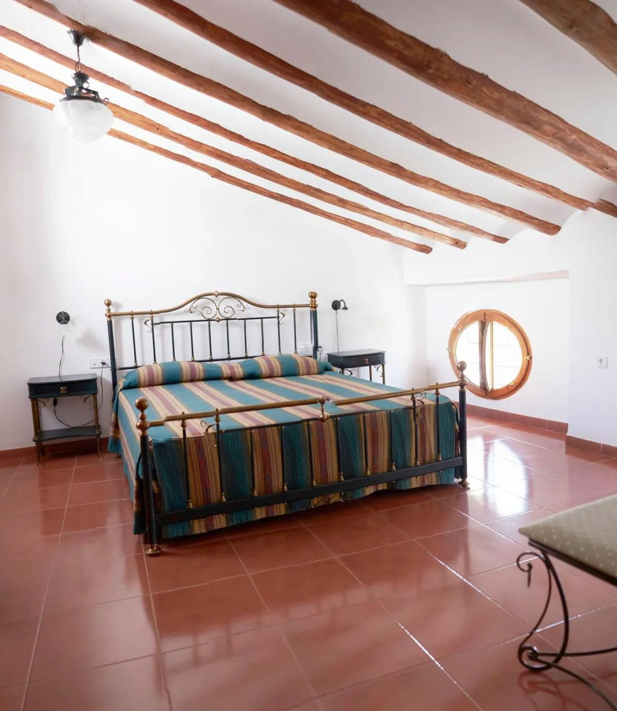 Bed in Hotel Casa de los Arcos