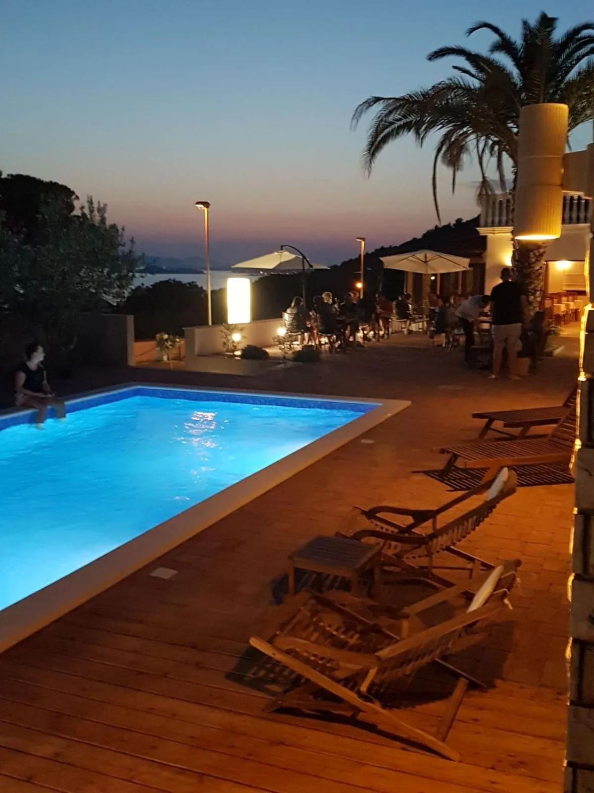 Swimming pool in Hotel Stipe