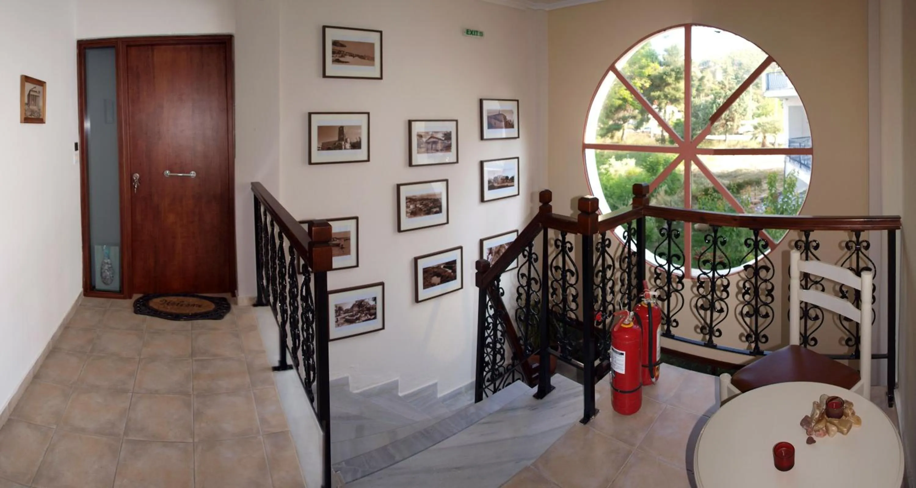 Decorative detail in Anatoli Apartments Polichrono