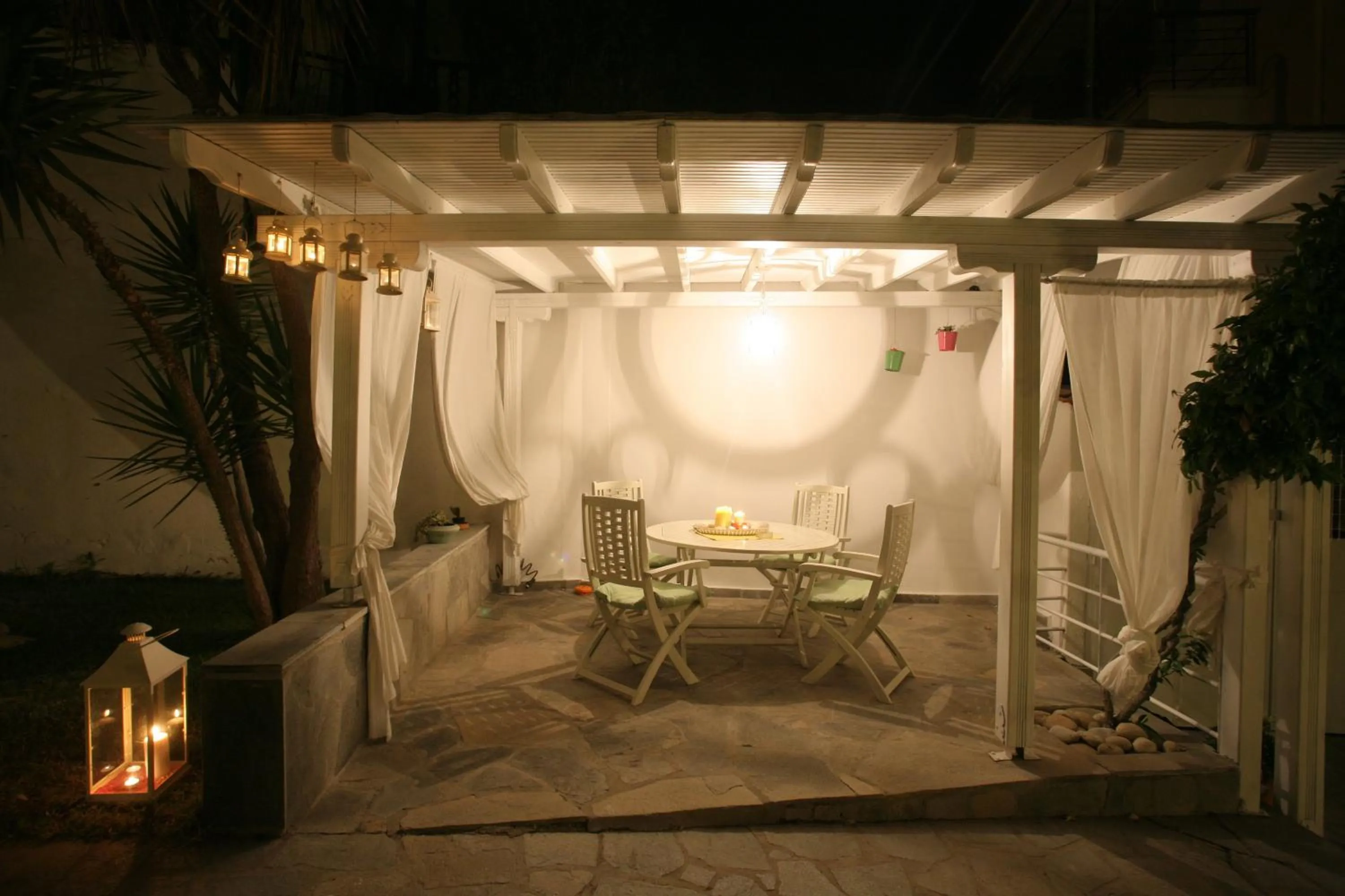Balcony/Terrace in Anatoli Apartments Polichrono