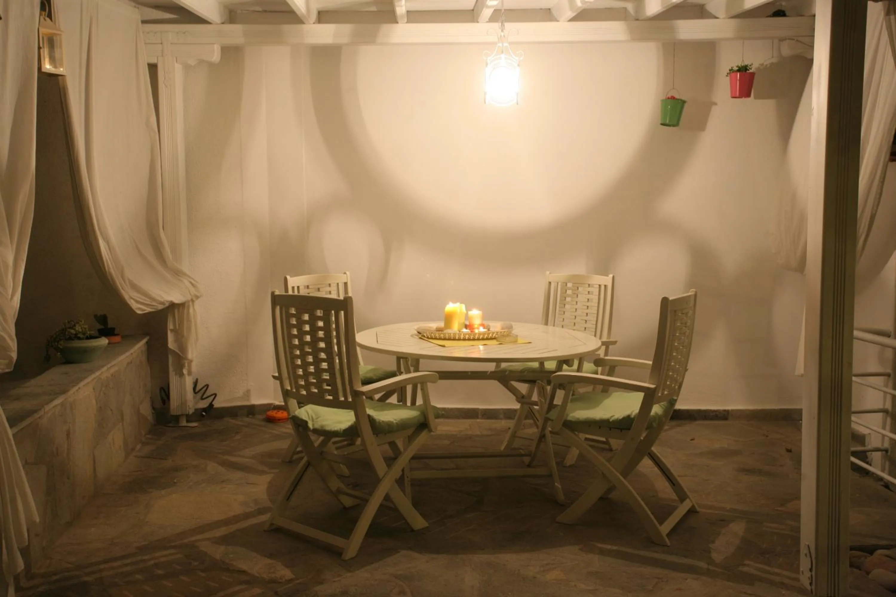 Balcony/Terrace in Anatoli Apartments Polichrono