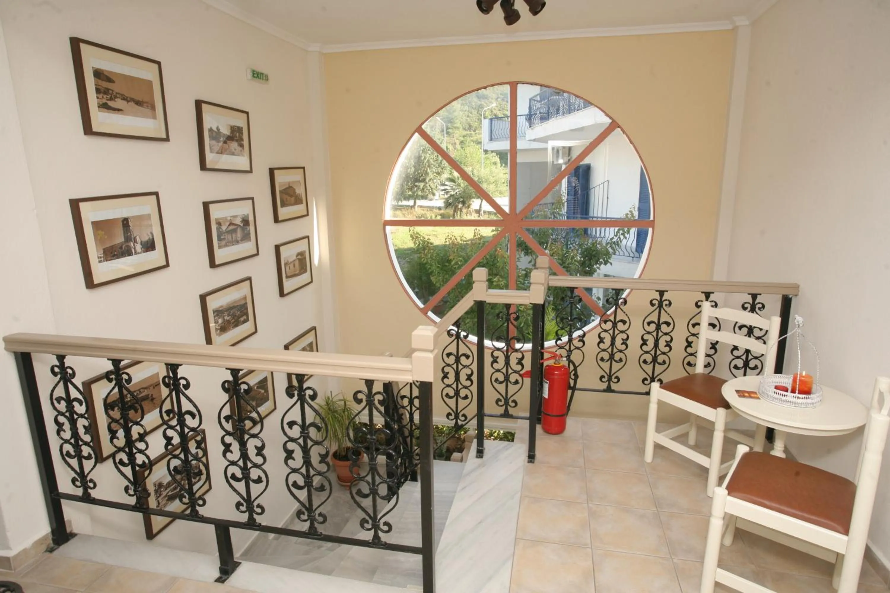 Decorative detail in Anatoli Apartments Polichrono