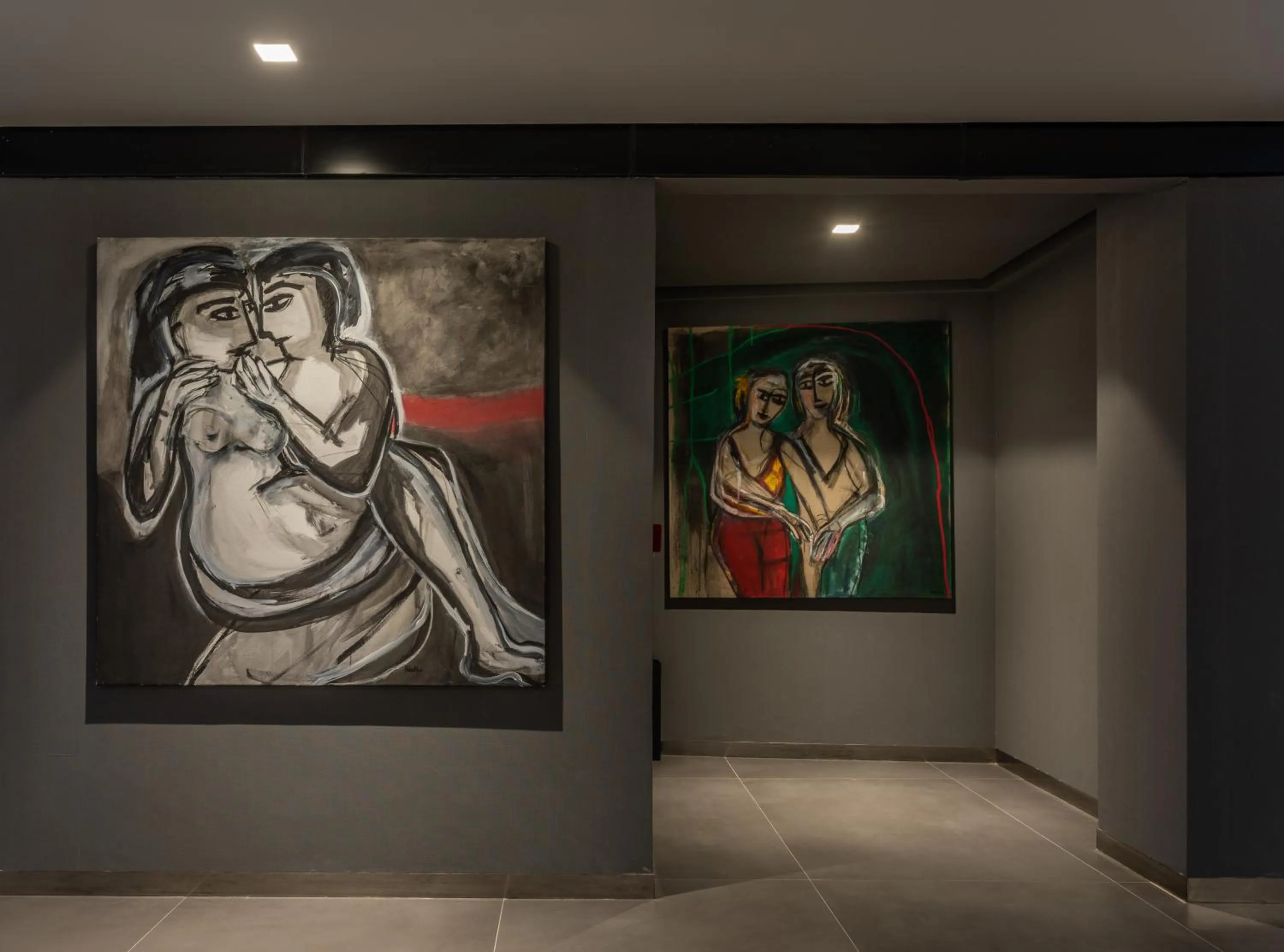 Lobby or reception in LS Hotel