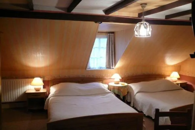 Photo of the whole room, Bed in Hotel Henri IV