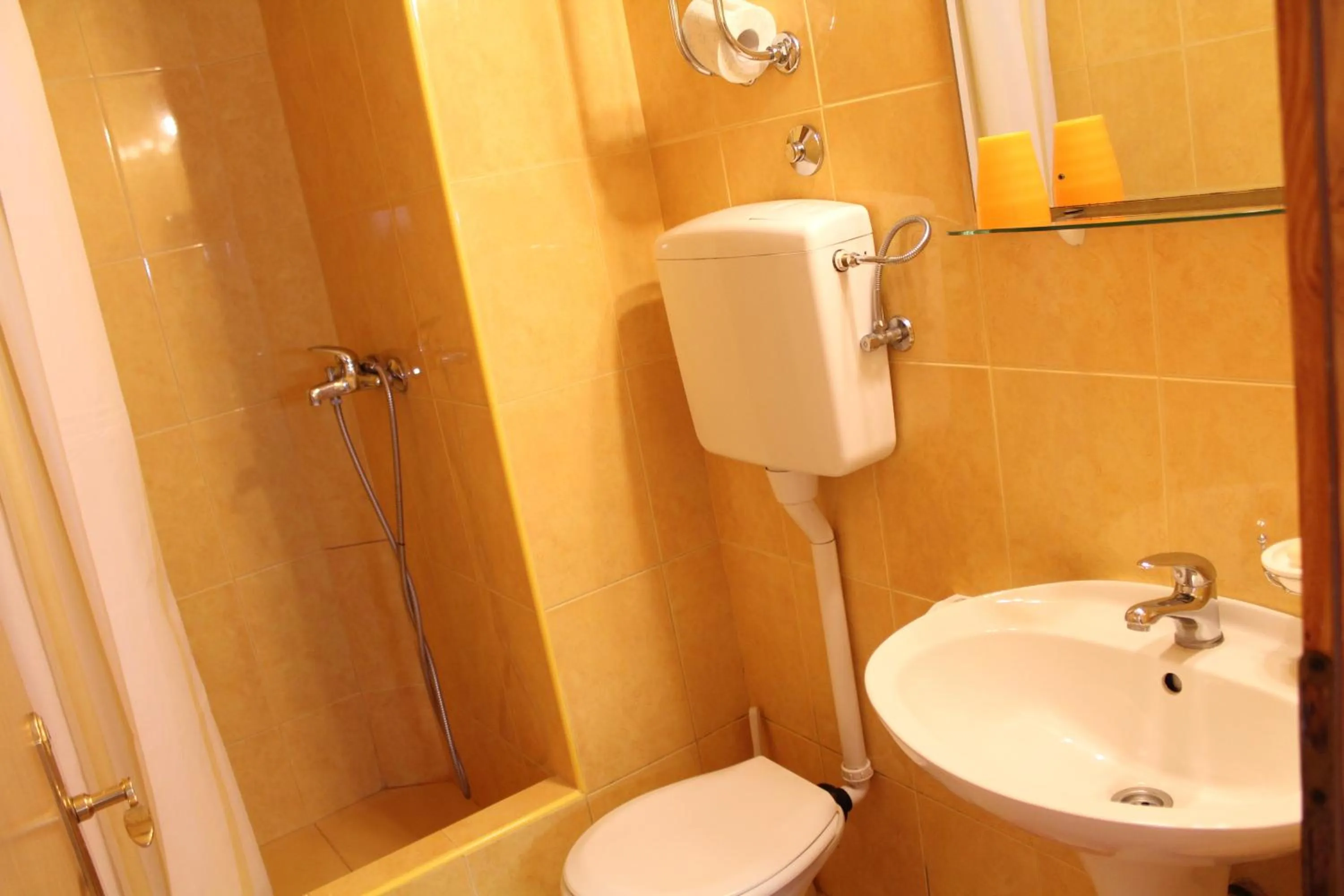 Shower in Guest House Tomanovic