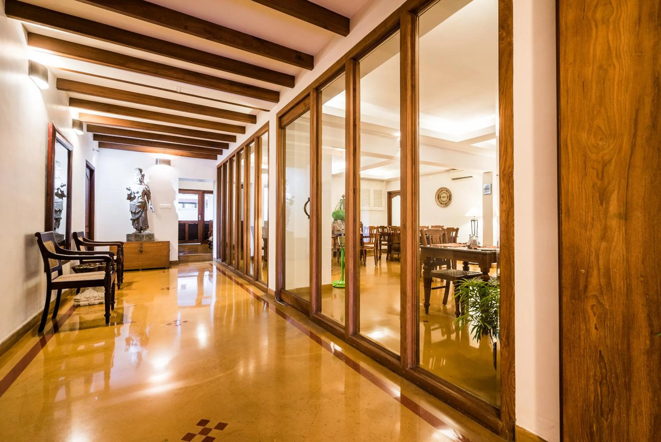 Lobby or reception in Tissa's Inn