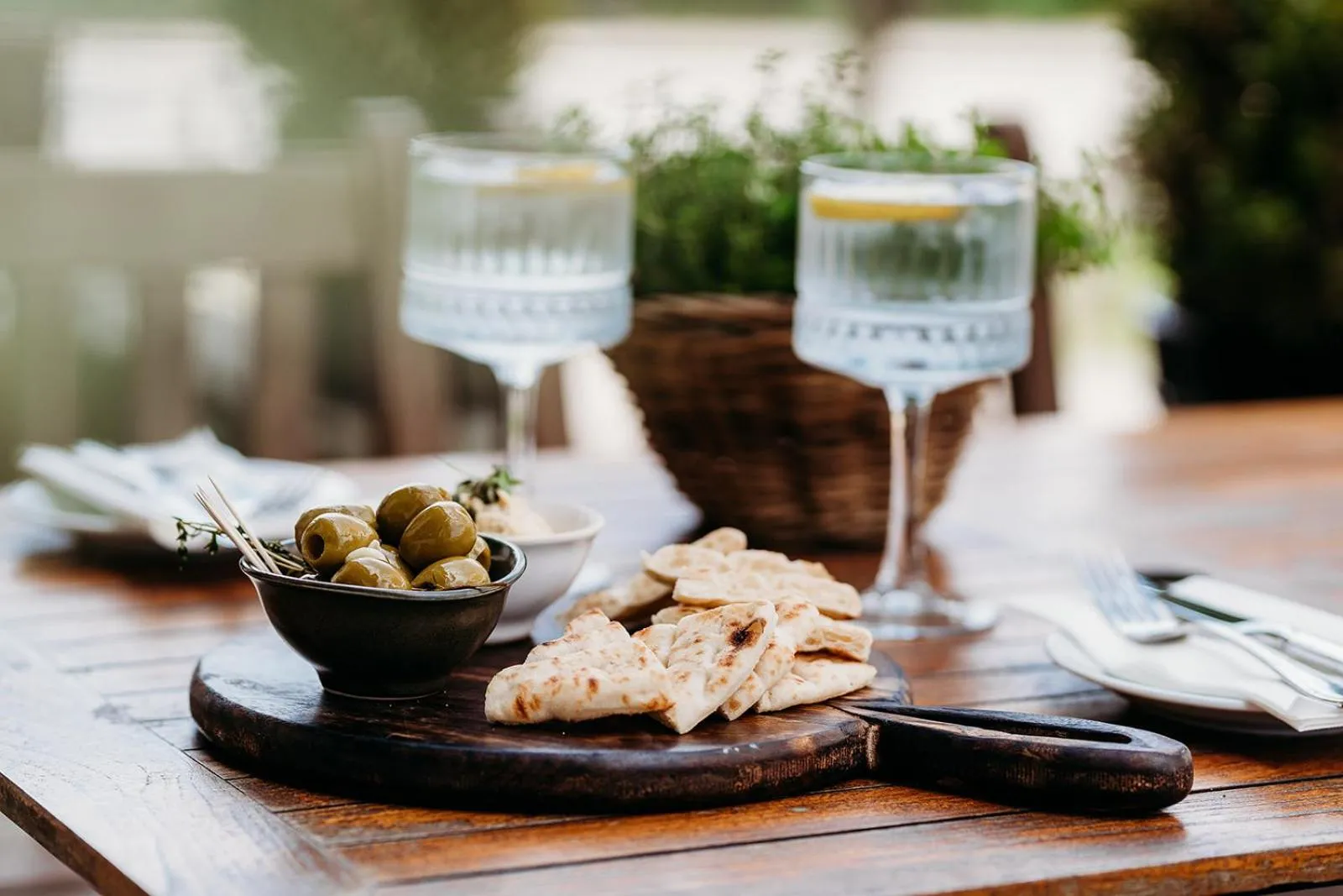 Food close-up in The Crown Inn
