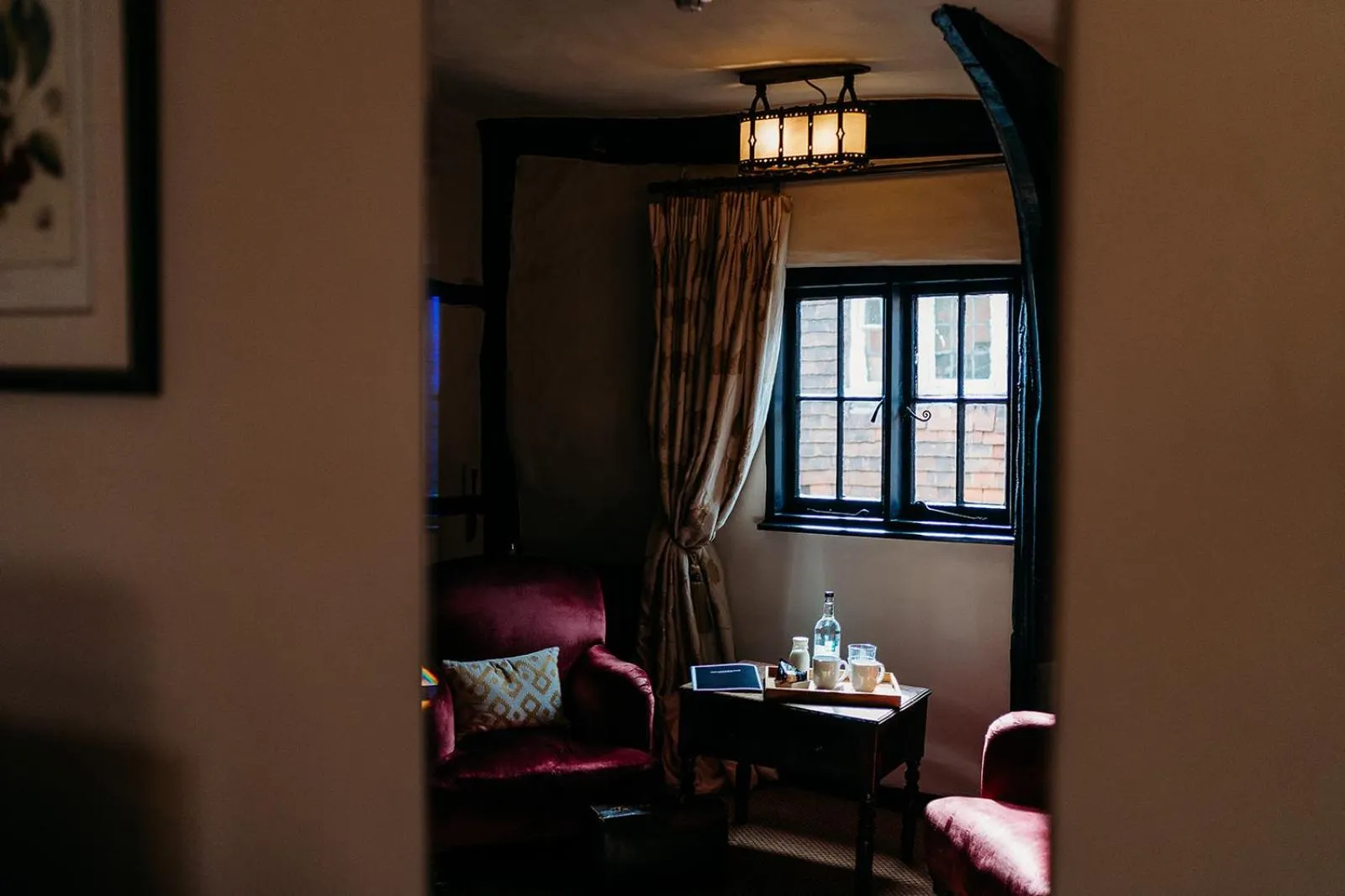 Living room in The Crown Inn