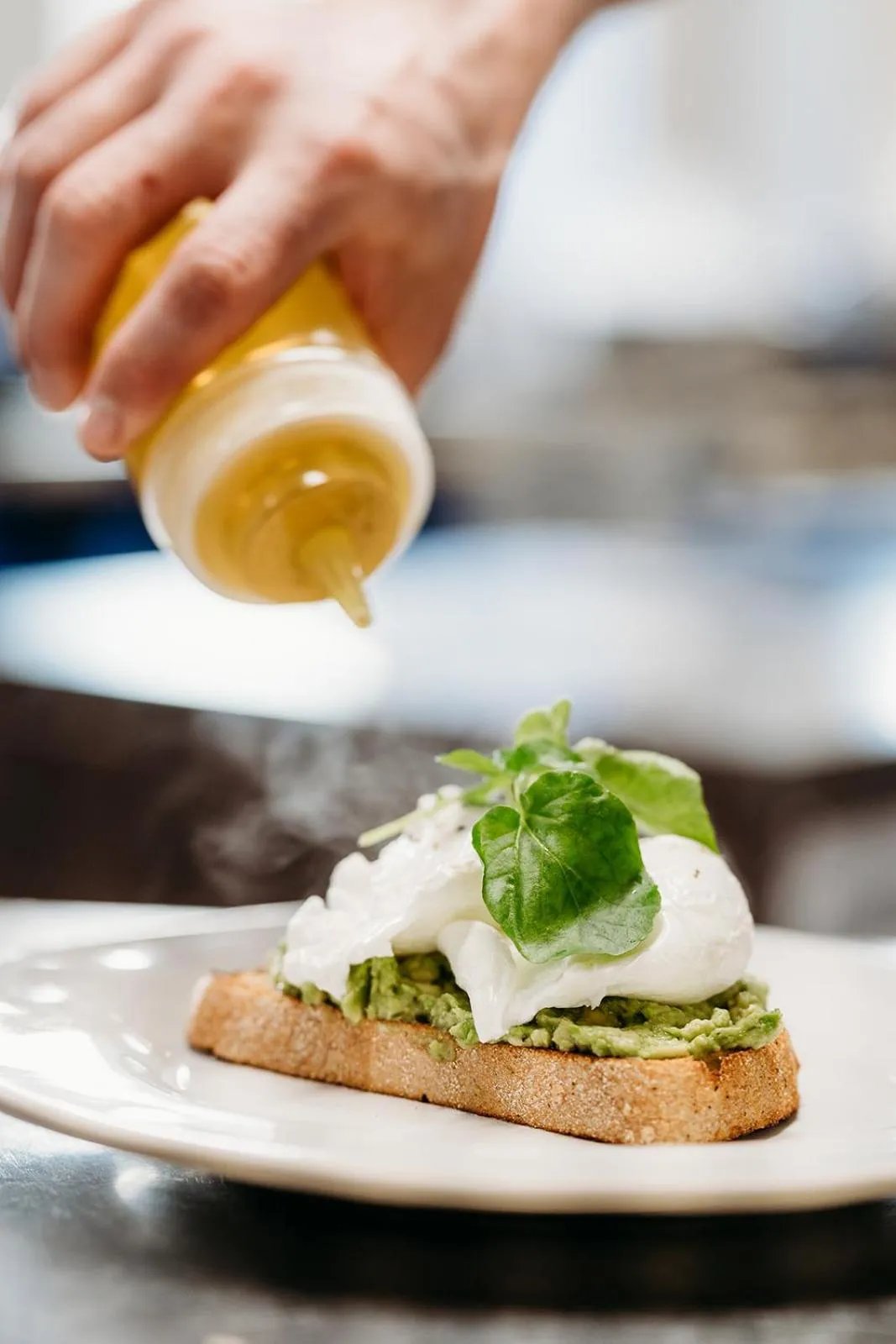 Food close-up in The Crown Inn