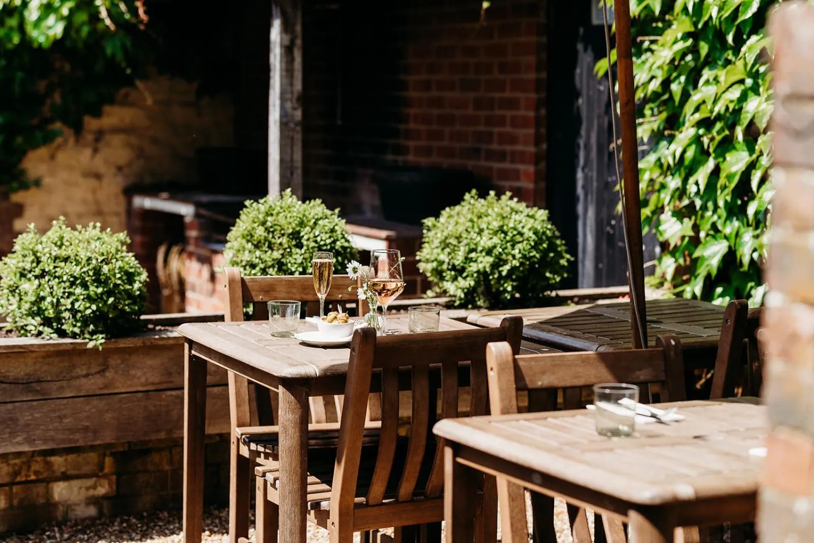 Garden in The Crown Inn