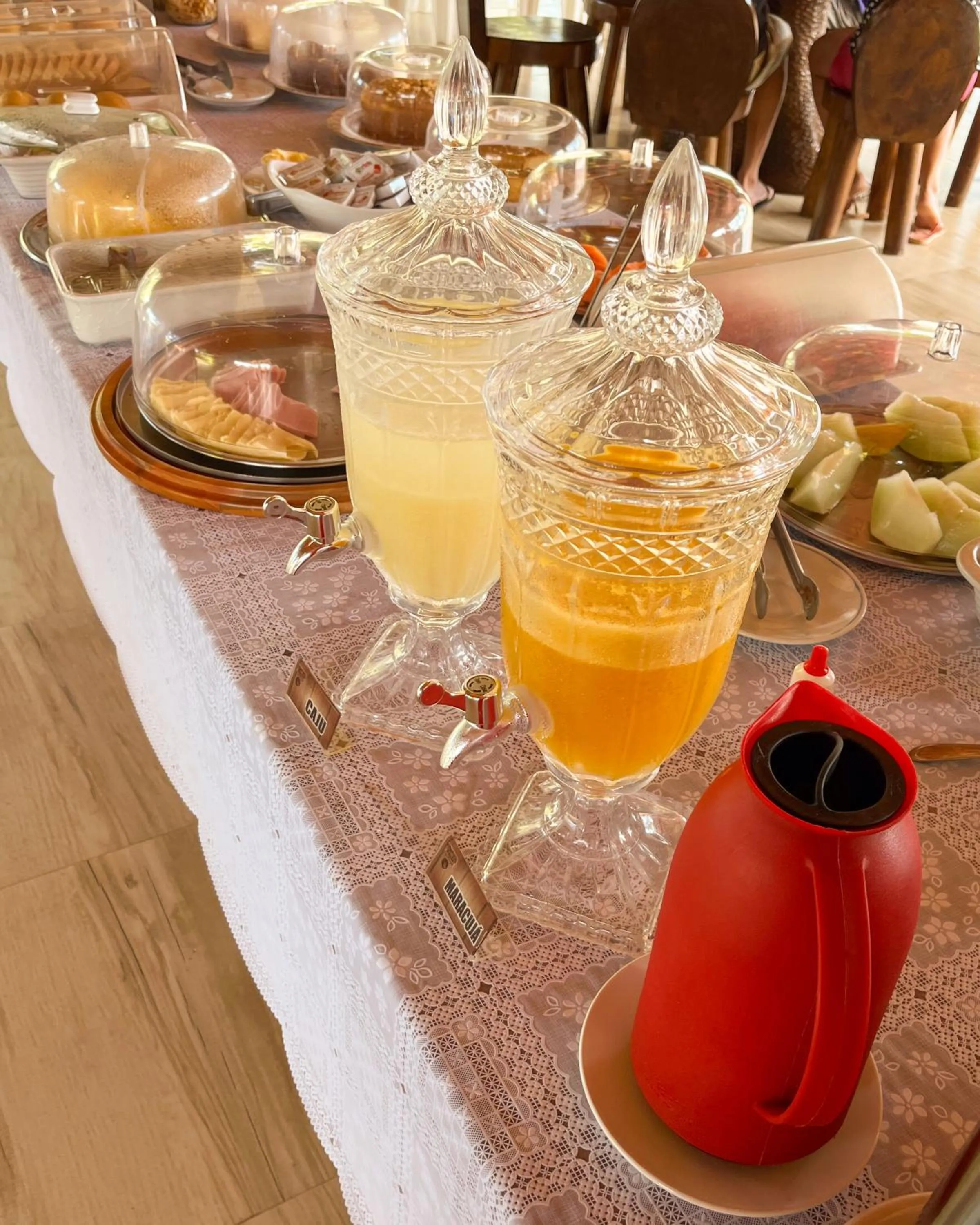 Food and drinks in Pousada do Rancho