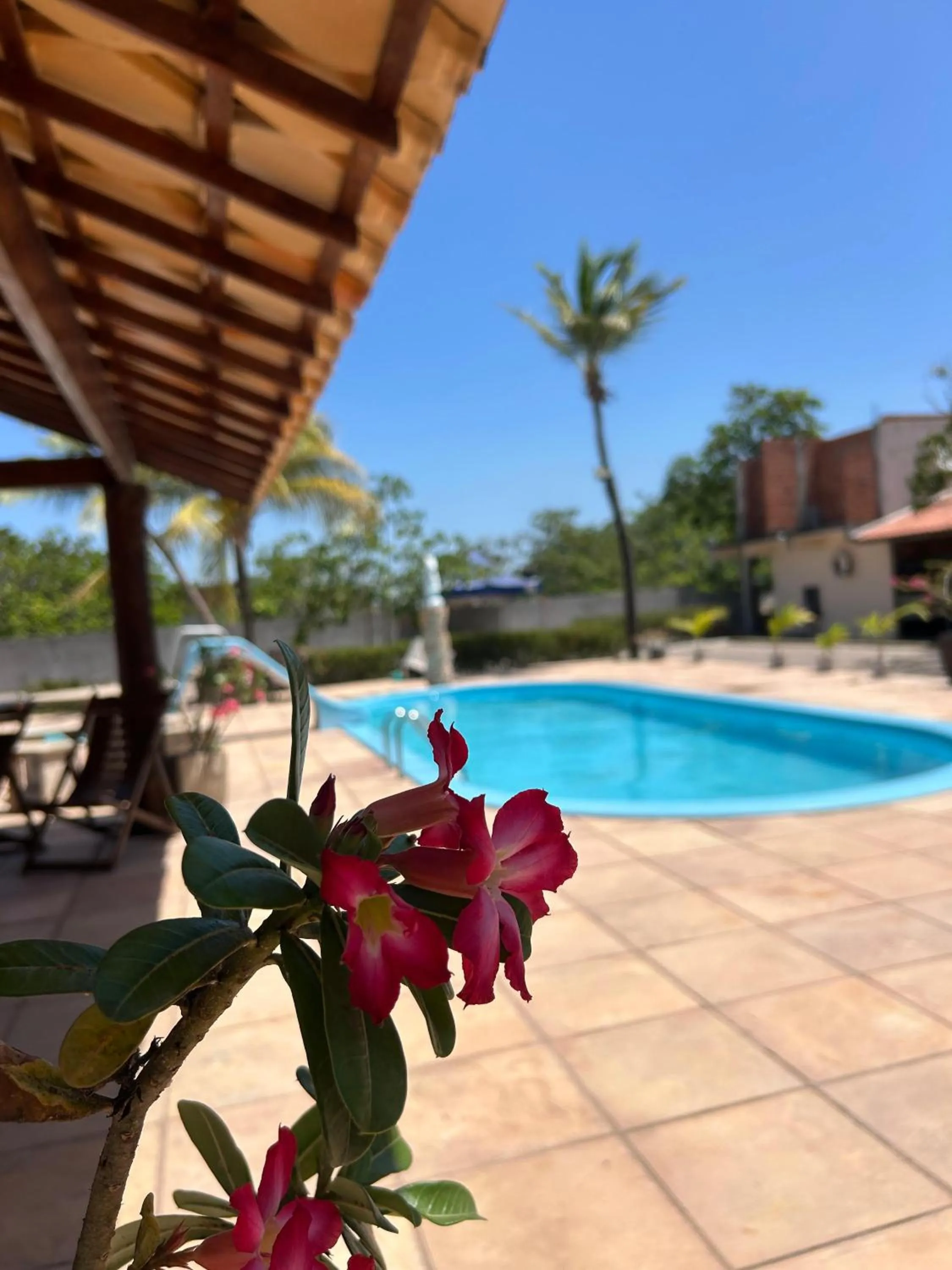 Swimming pool in Pousada do Rancho
