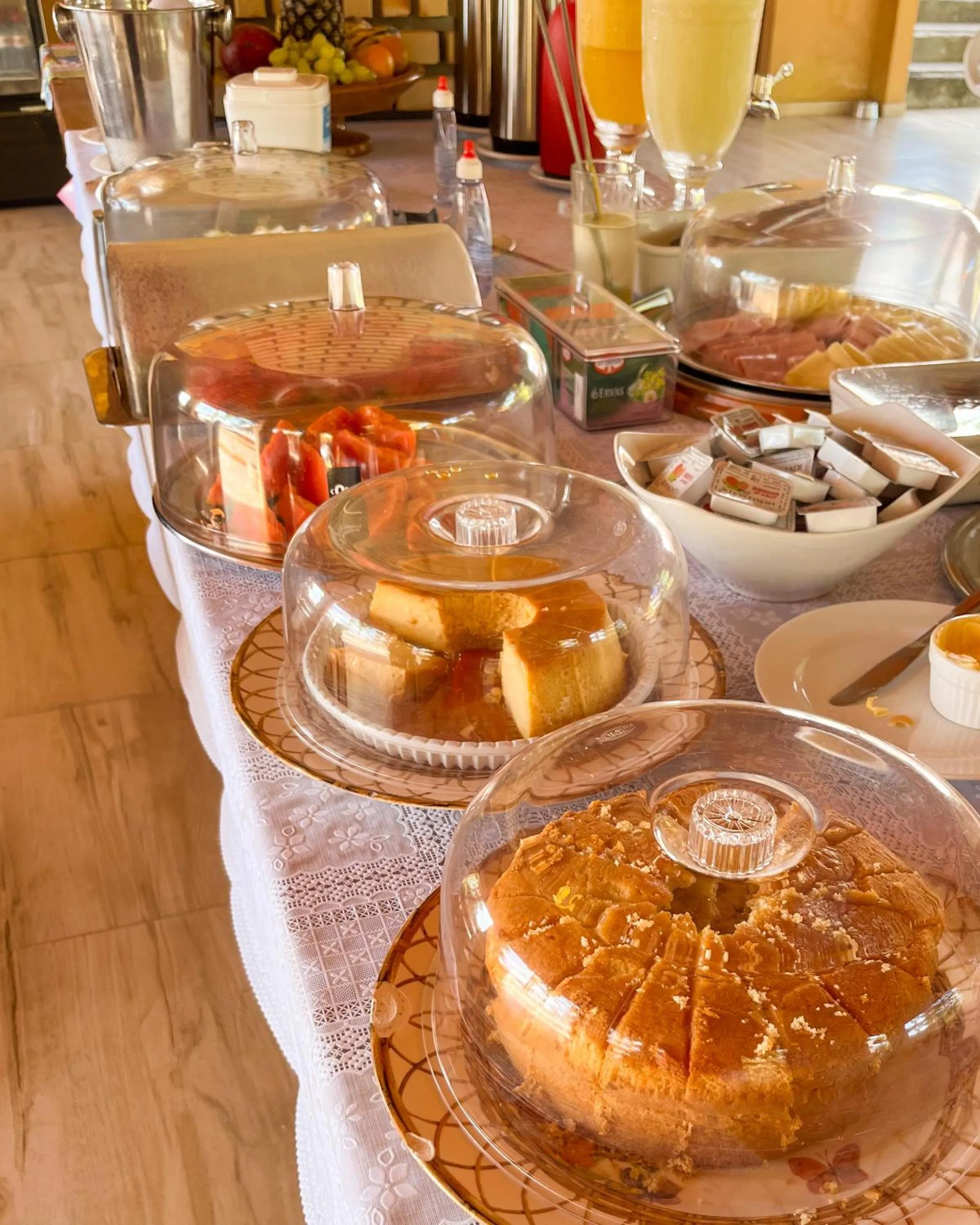 Food and drinks in Pousada do Rancho