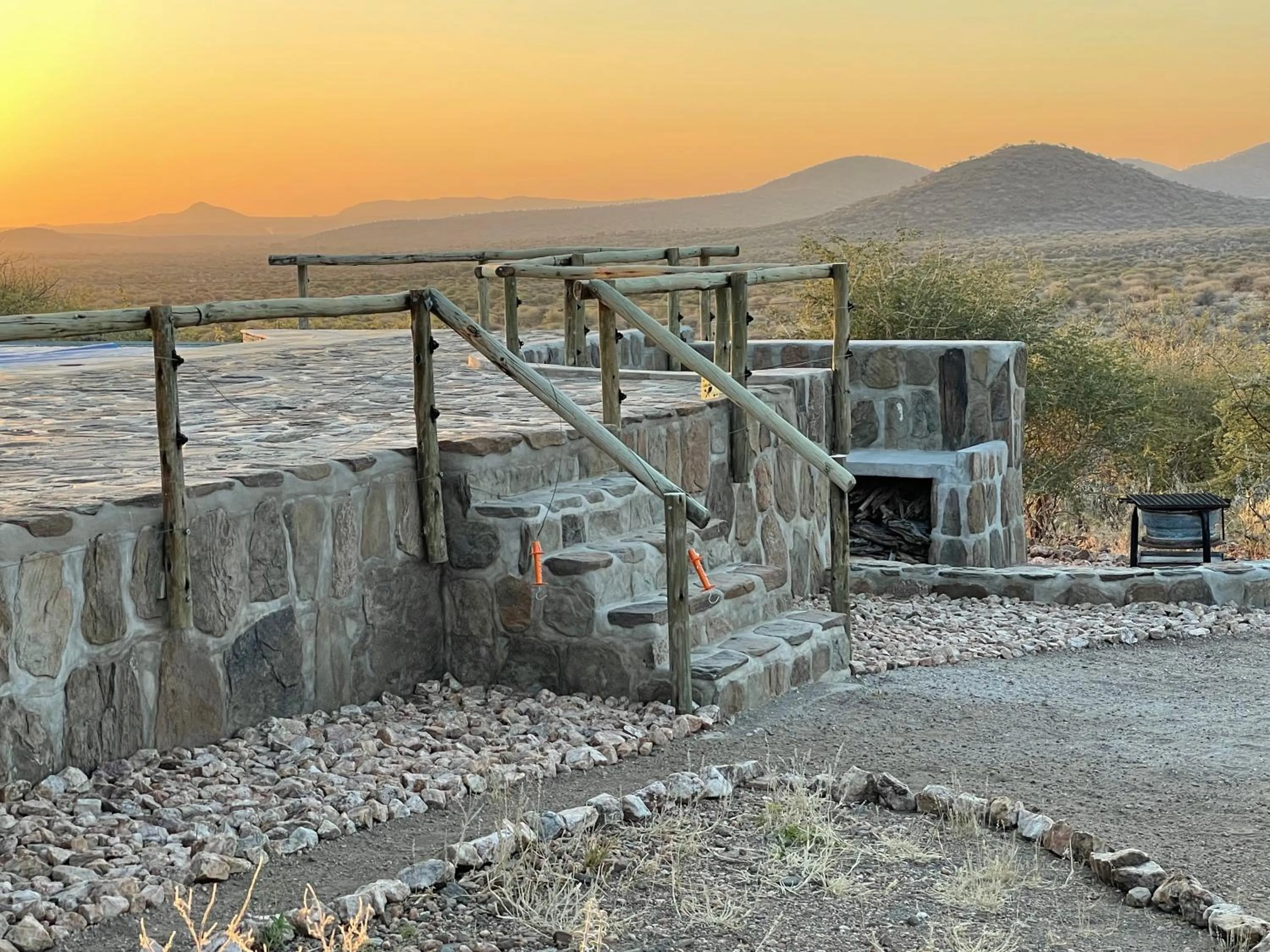 Natural landscape in Düsternbrook Guest Farm