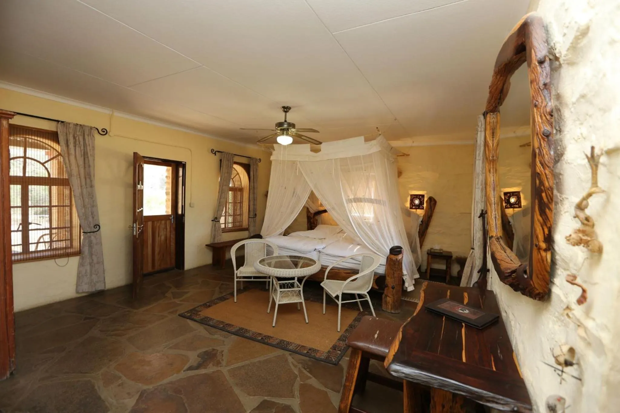 Bed in Düsternbrook Guest Farm