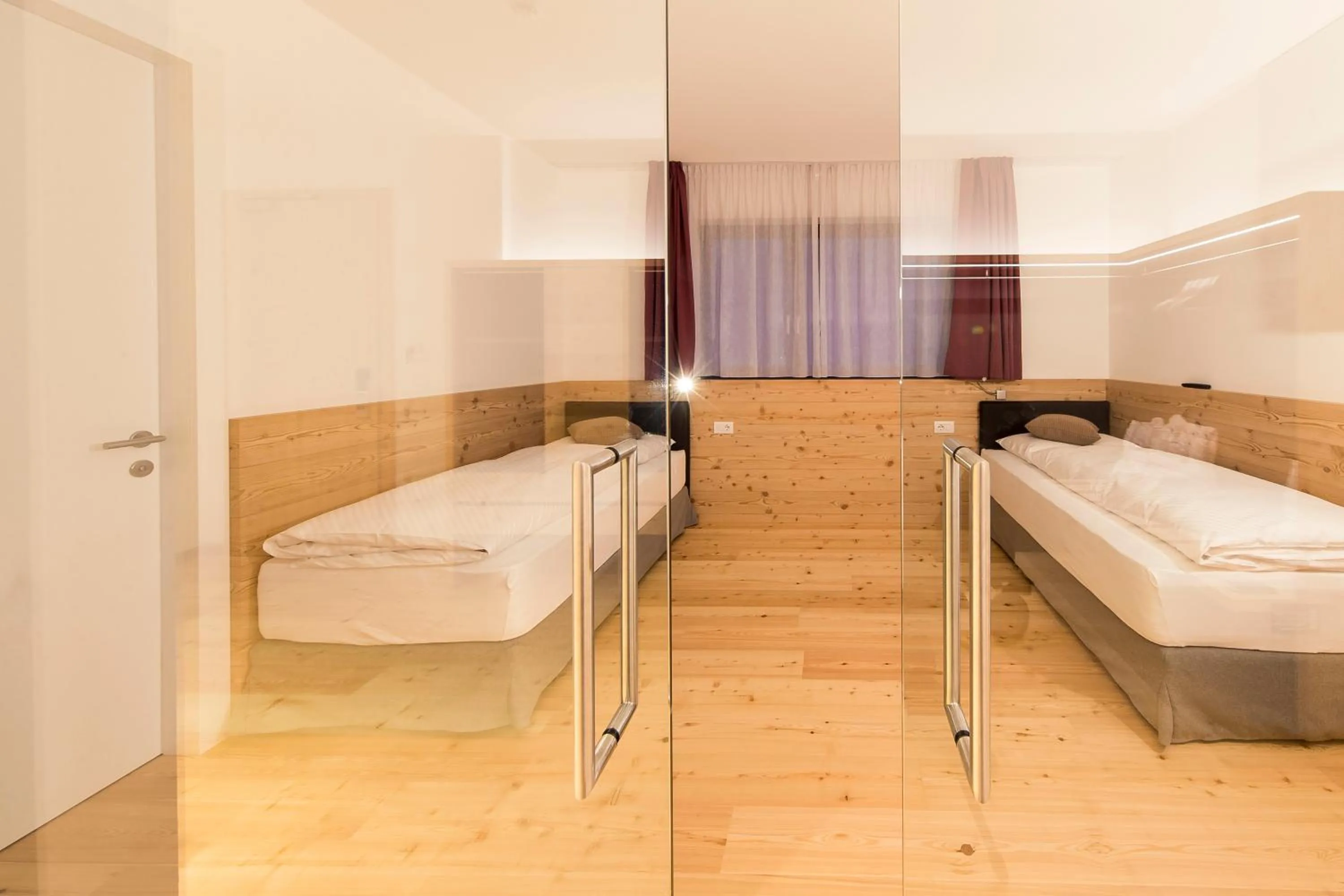 Bed in Hotel Cristal