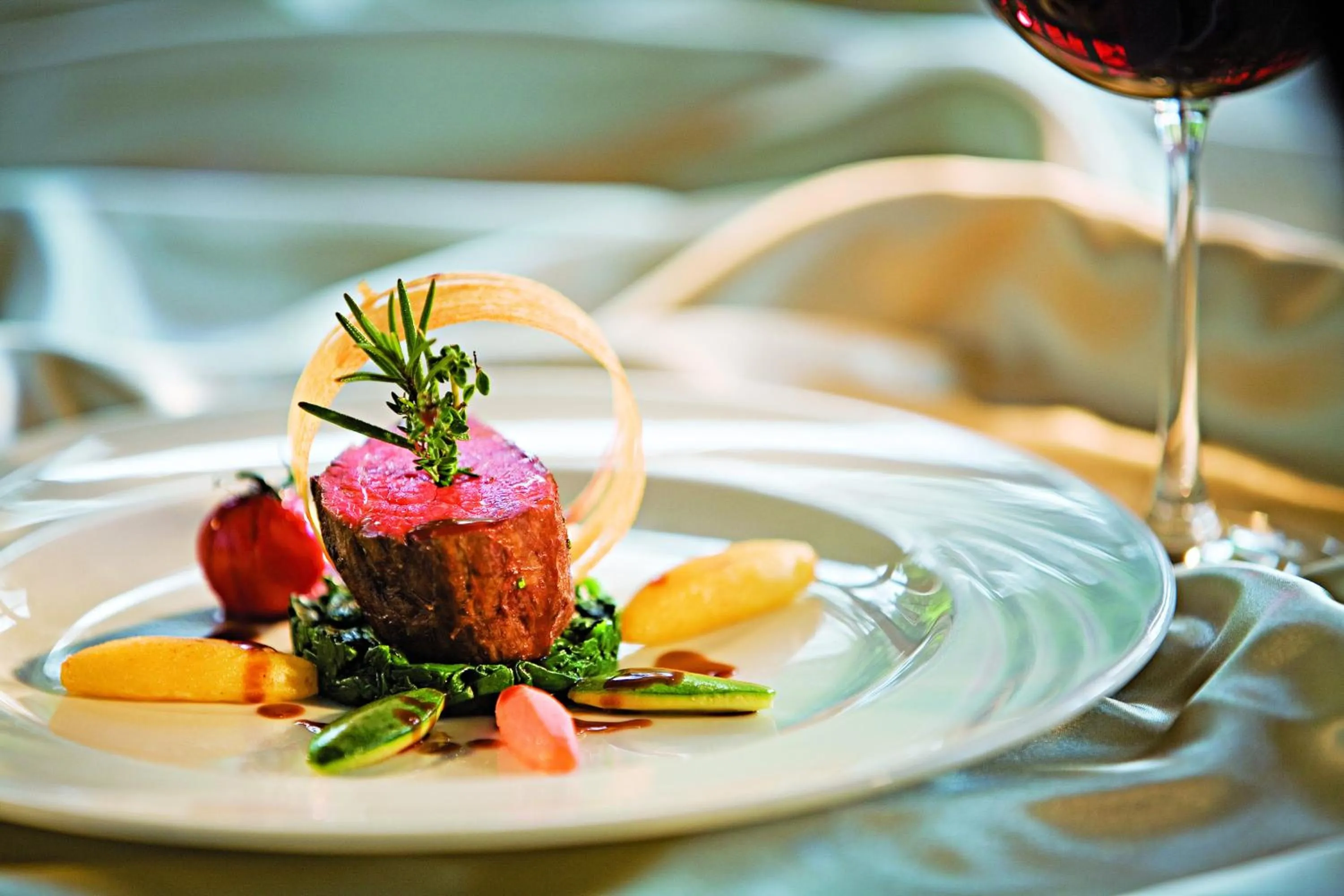 Food in Hotel Cristal