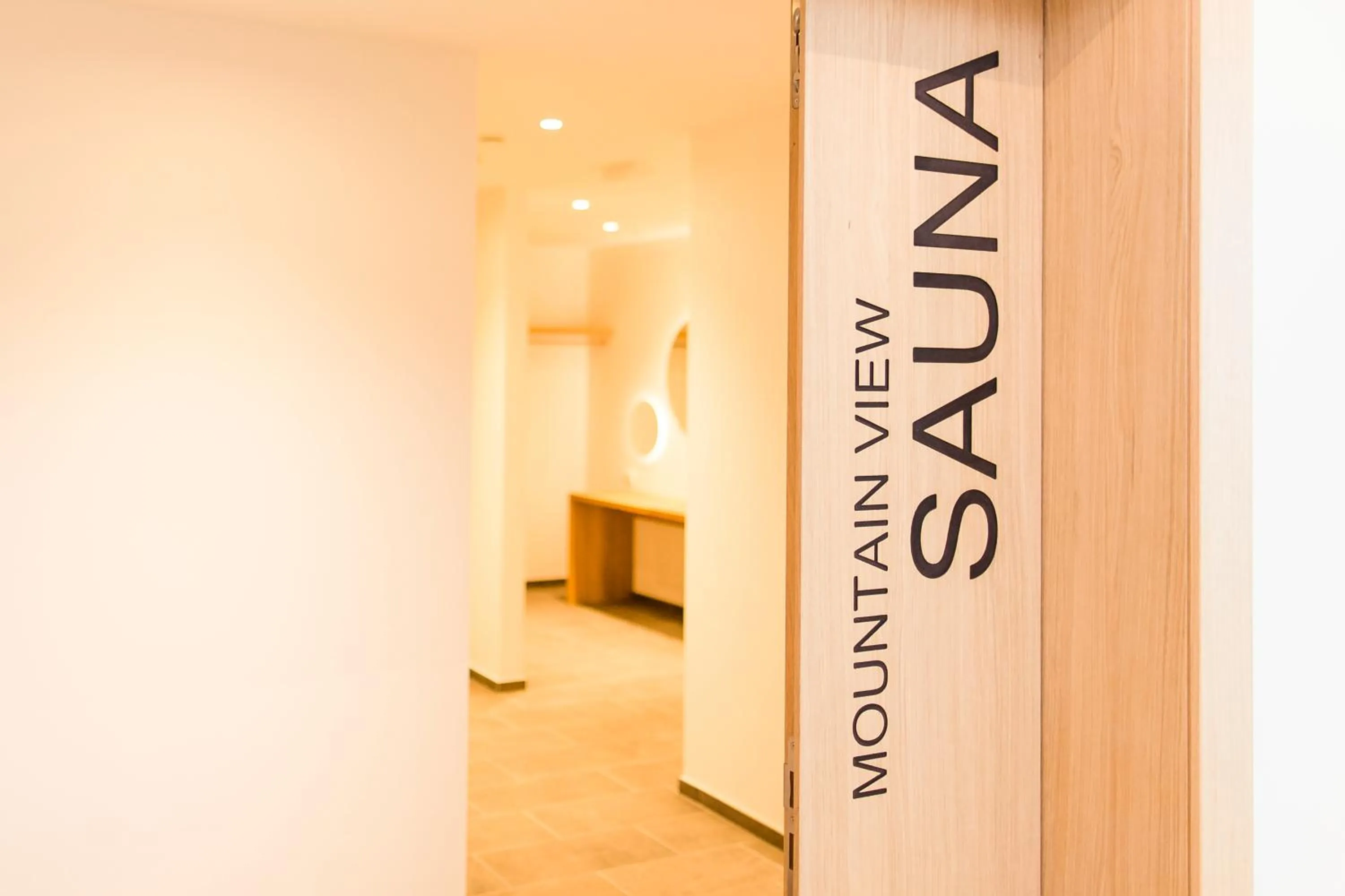 Sauna in Hotel Cristal